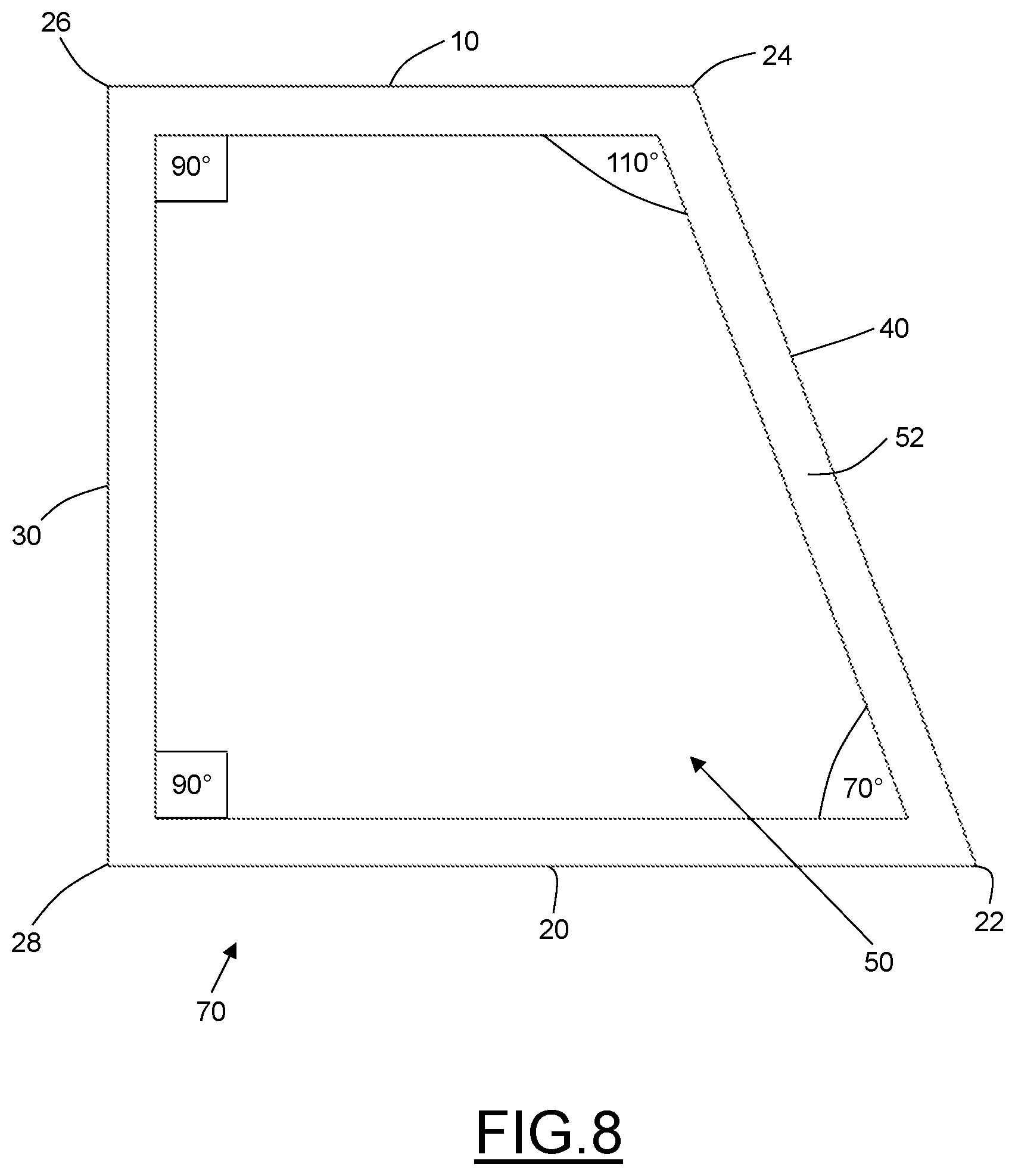 Patent US12599064 Figure 9 – Landscape bed edging tool assembly