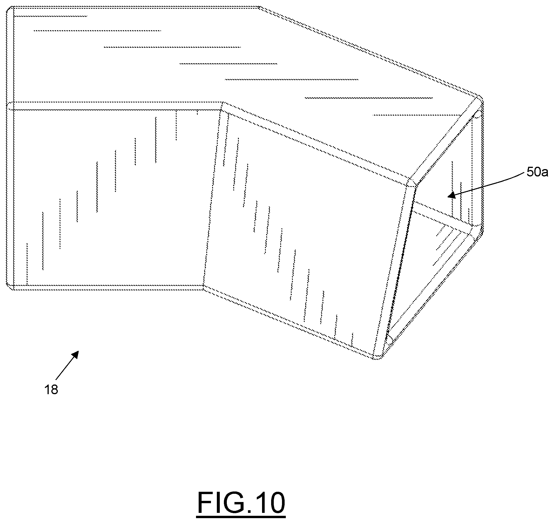 Patent US12599064 Figure 11 – Landscape bed edging tool assembly
