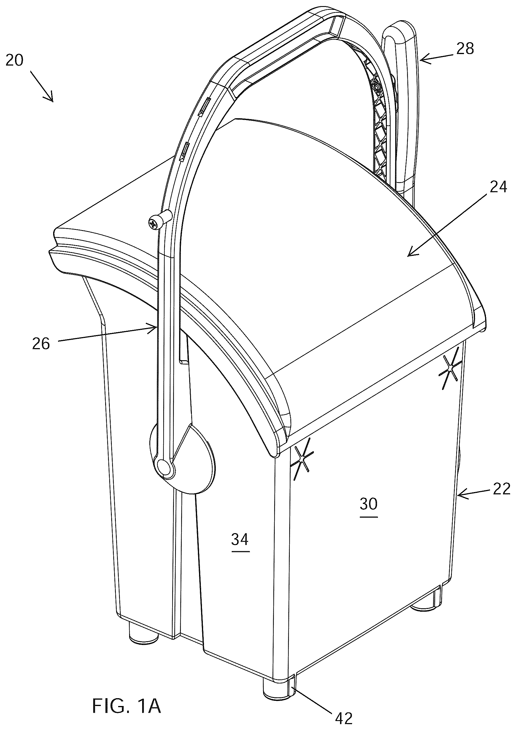 Patent US12599105 Figure 1 – Animal waste collection and storage apparatus