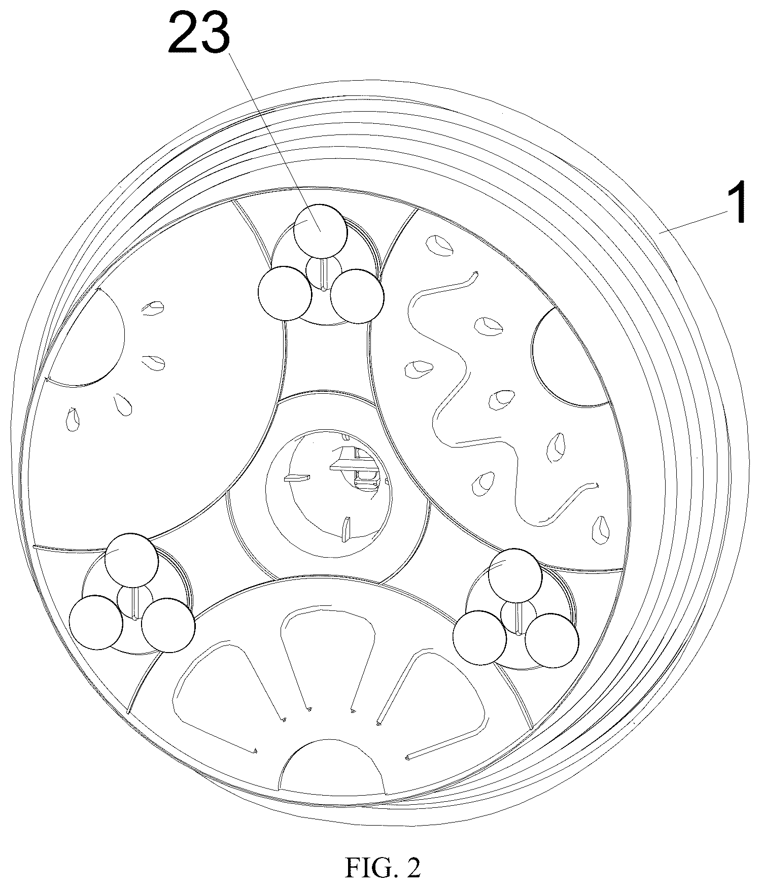 Patent US12599110 Figure 2 – Slow feeder