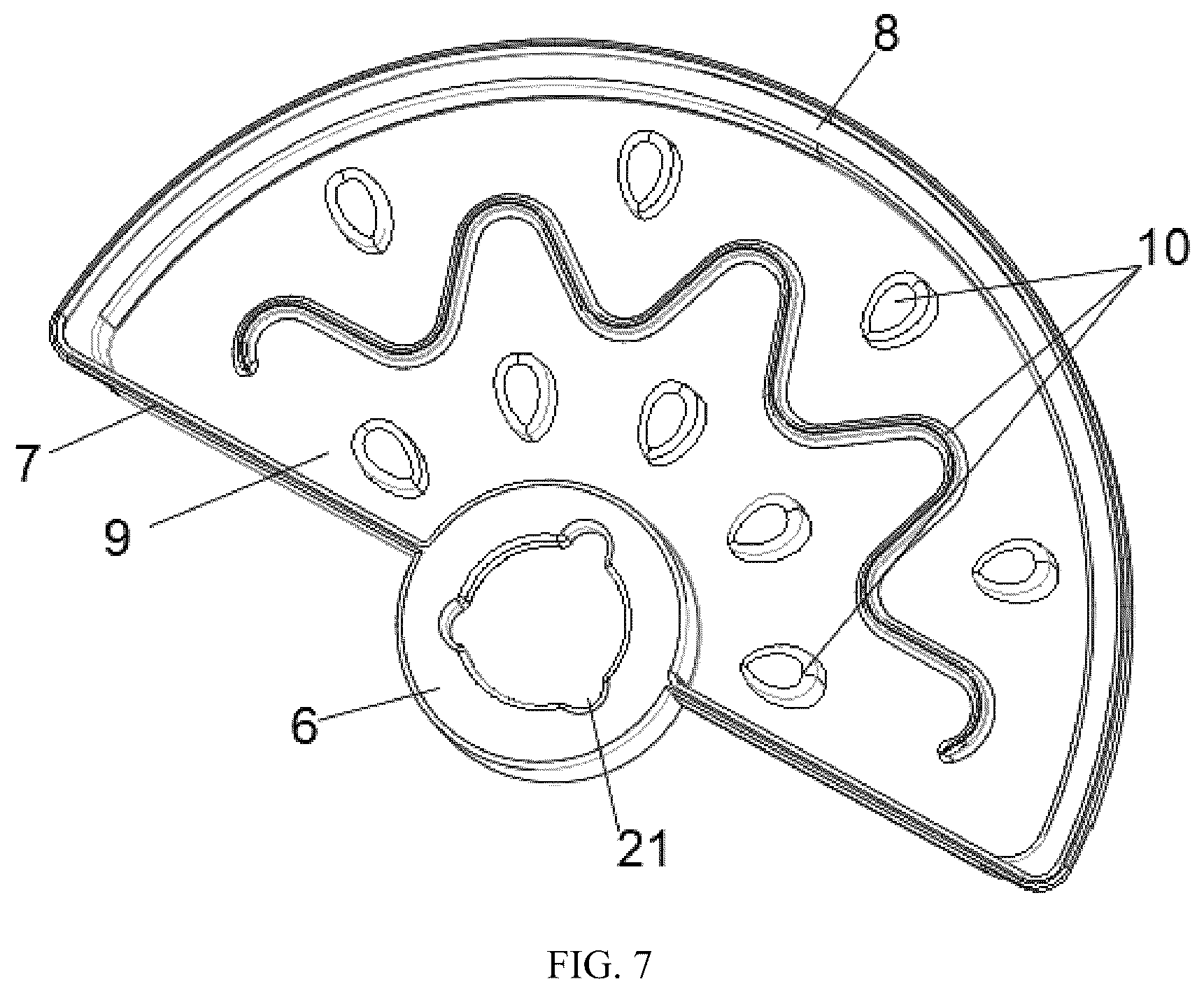 Patent US12599110 Figure 7 – Slow feeder