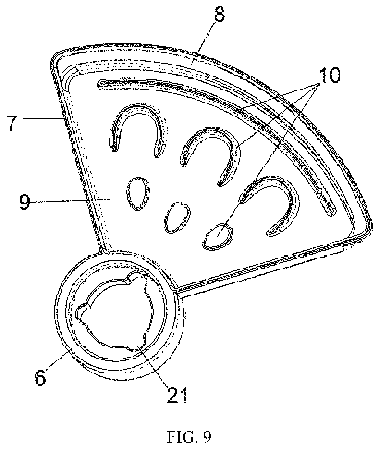 Patent US12599110 Figure 9 – Slow feeder