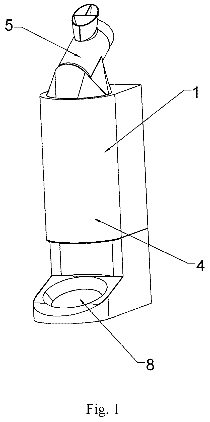 Patent US12599112 Figure 1 – Pet feeding machine