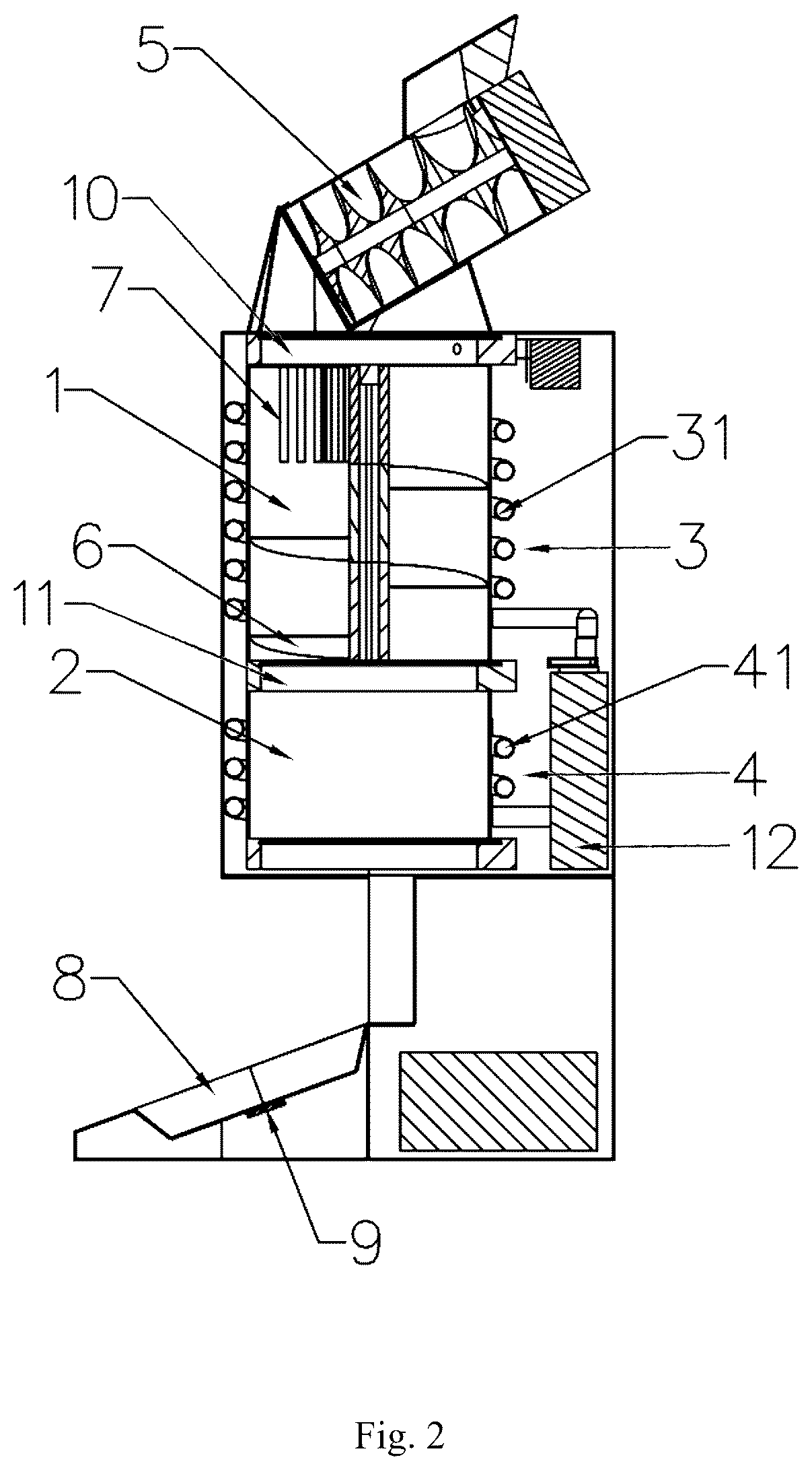 Patent US12599112 Figure 2 – Pet feeding machine