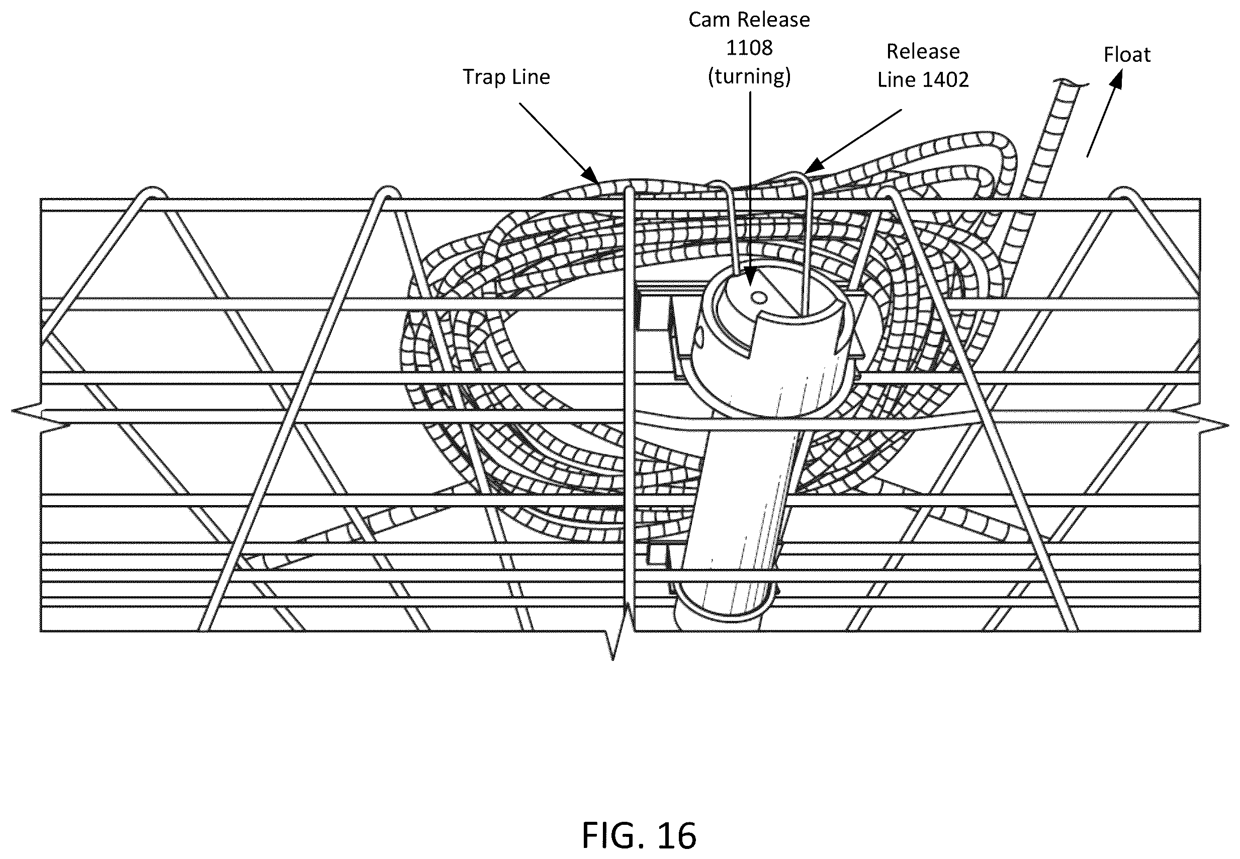 Patent US12599118 Figure 20 – Systems and methods of acoustic release aquatic trap