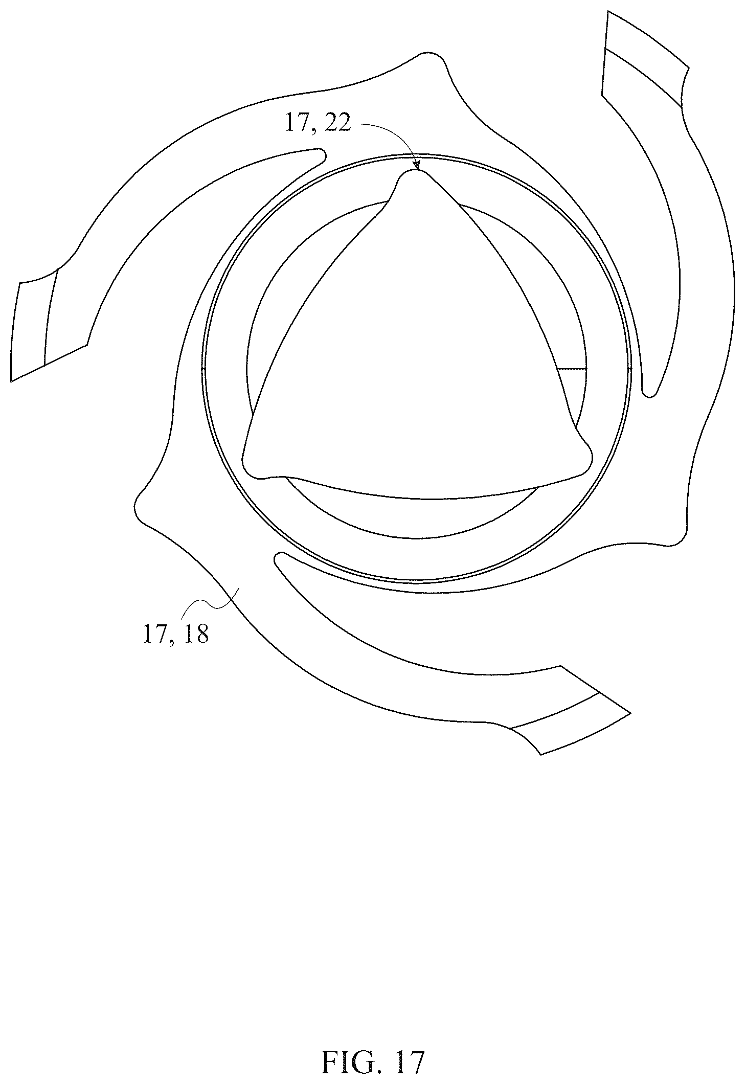 Patent US12599121 Figure 17 – Fishing line to lure connector