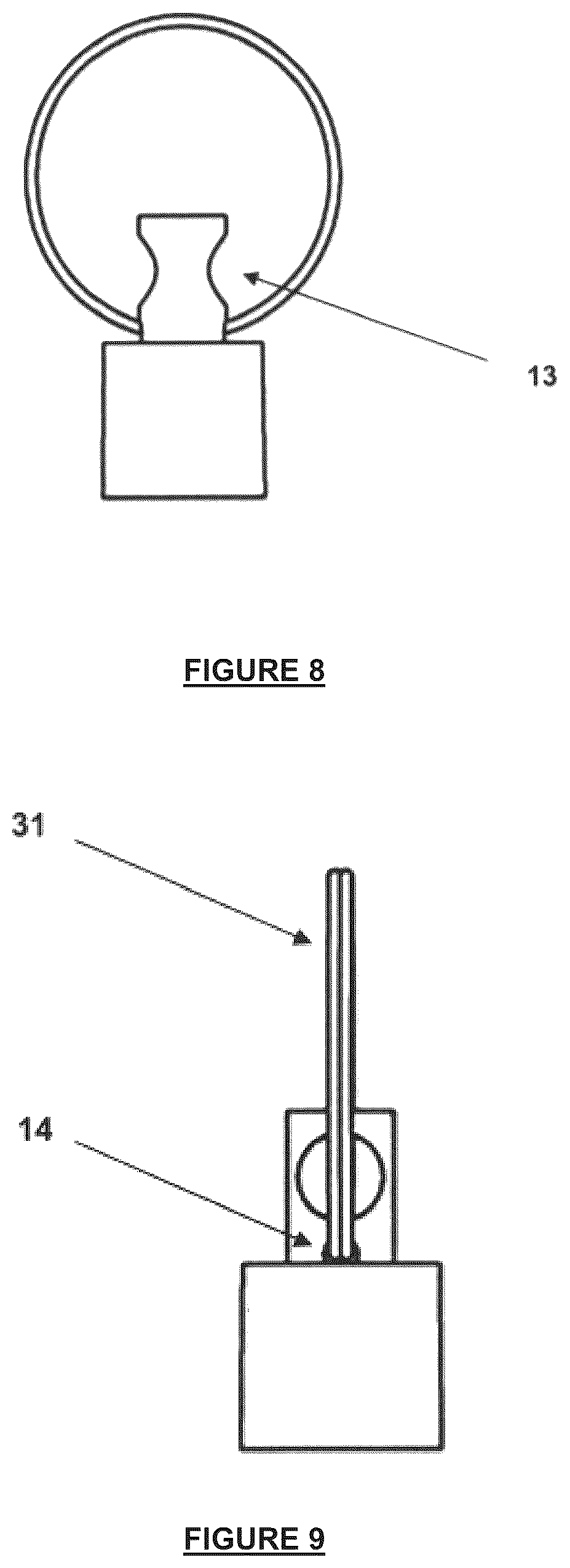 Patent US12599122 Figure 5 – Rotating support for insect trap