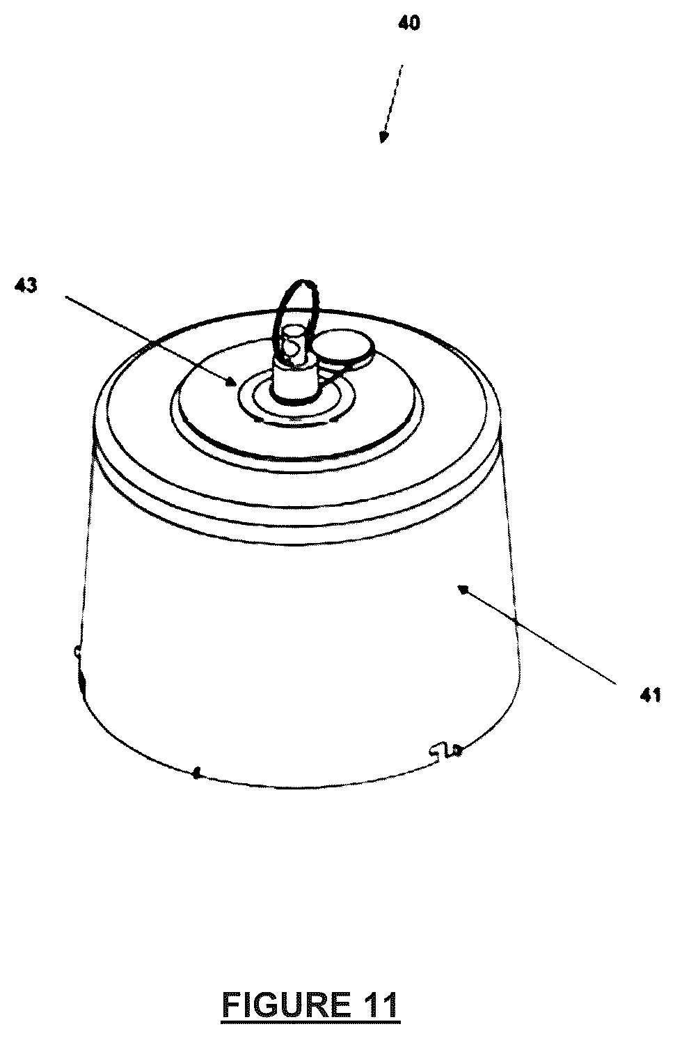 Patent US12599122 Figure 7 – Rotating support for insect trap
