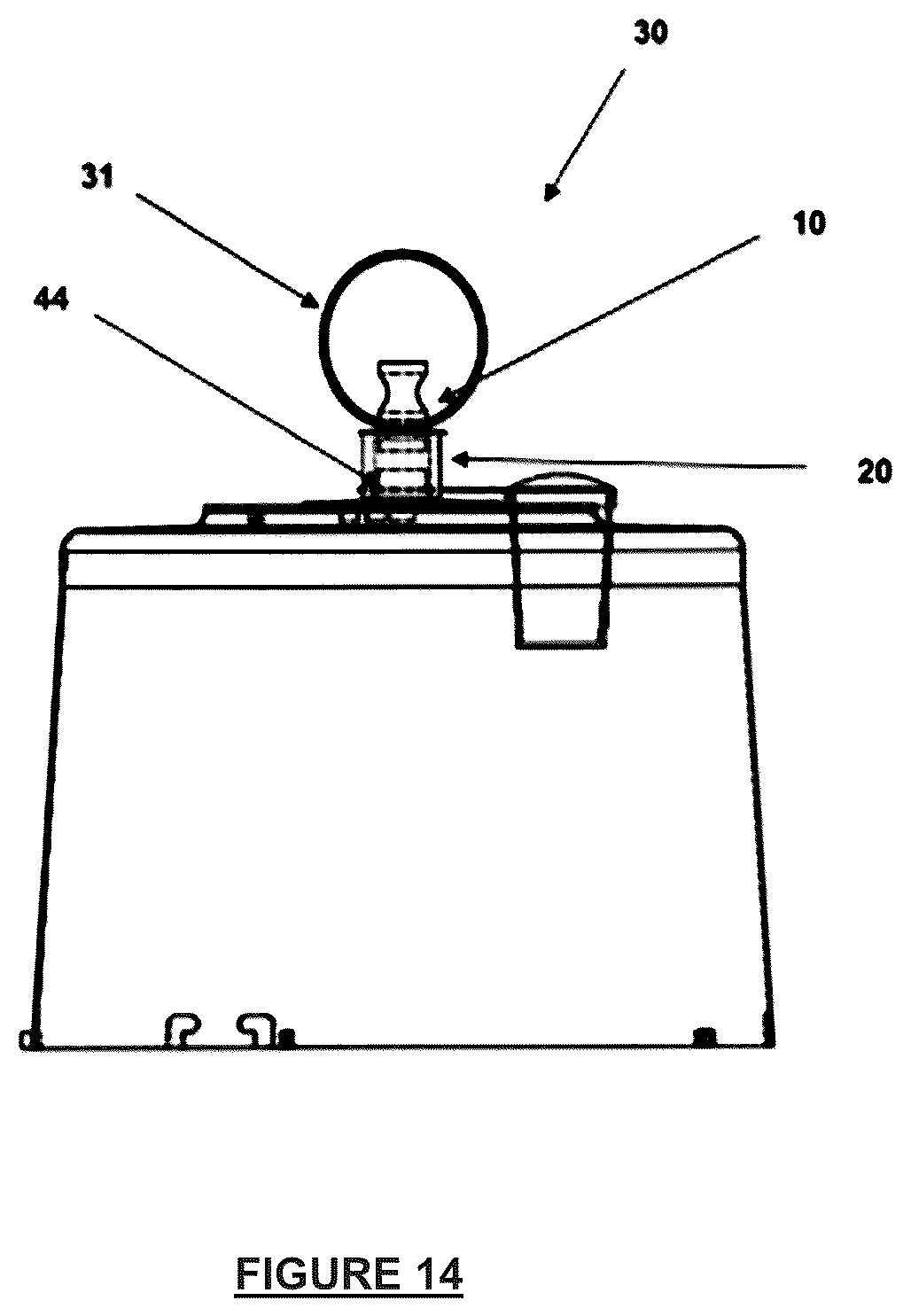 Patent US12599122 Figure 10 – Rotating support for insect trap