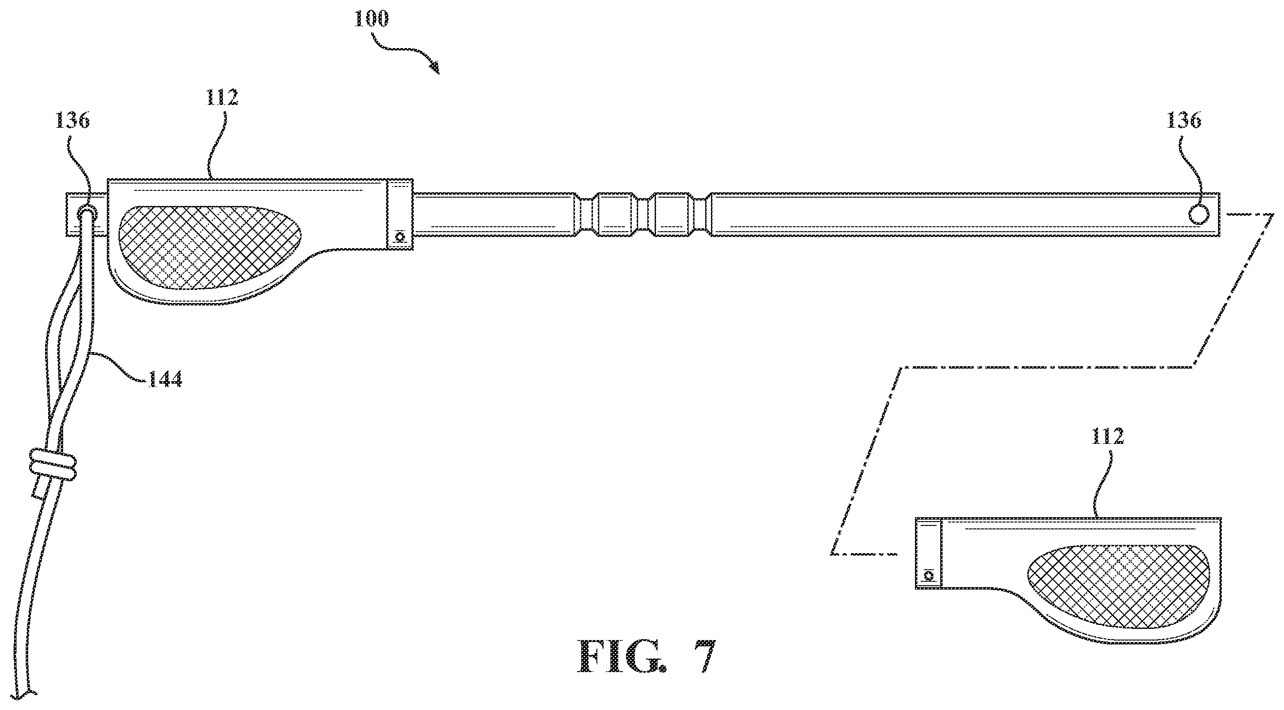 Patent US12599124 Figure 6 – Sporting dowel rod