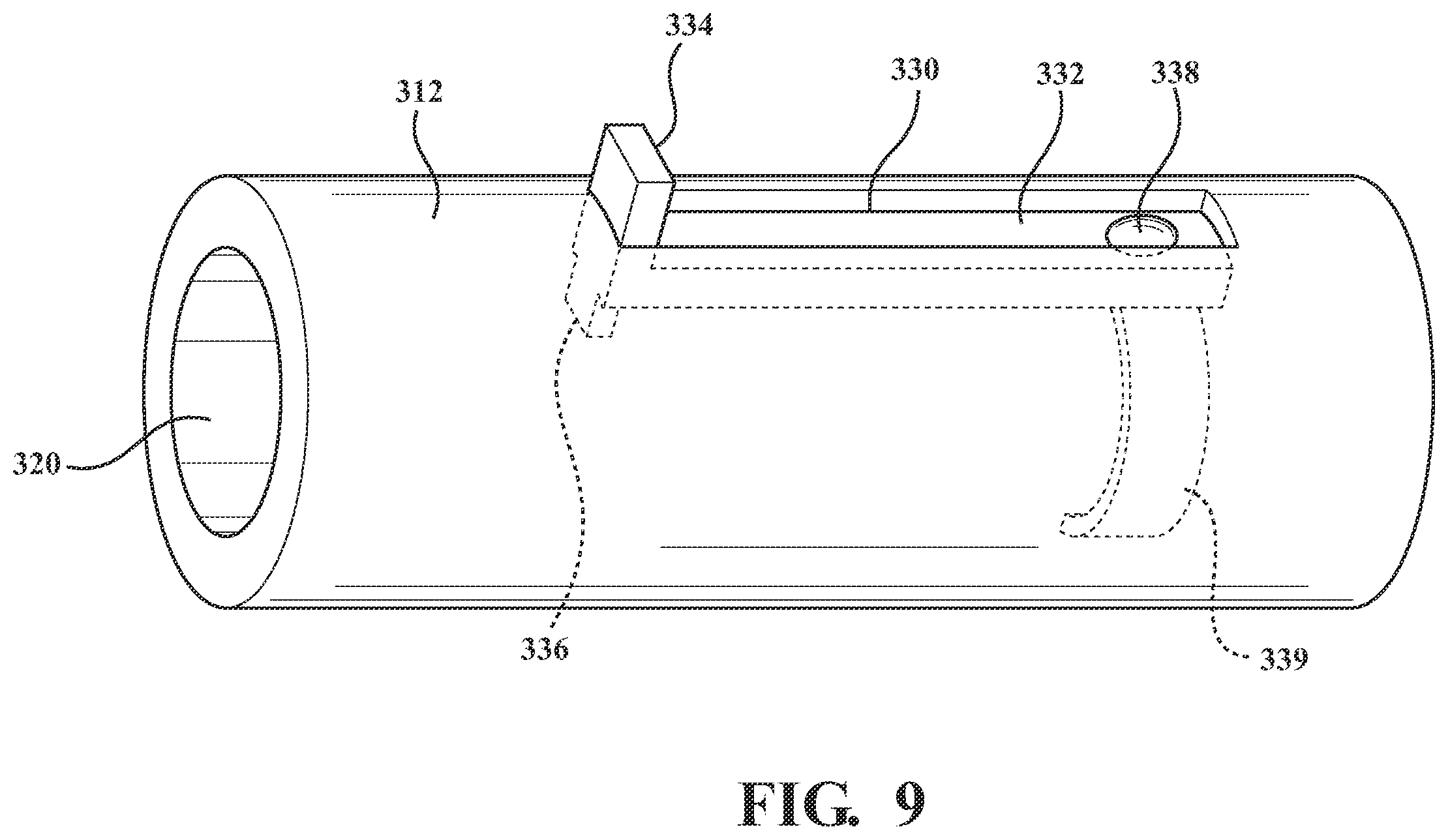 Patent US12599124 Figure 8 – Sporting dowel rod