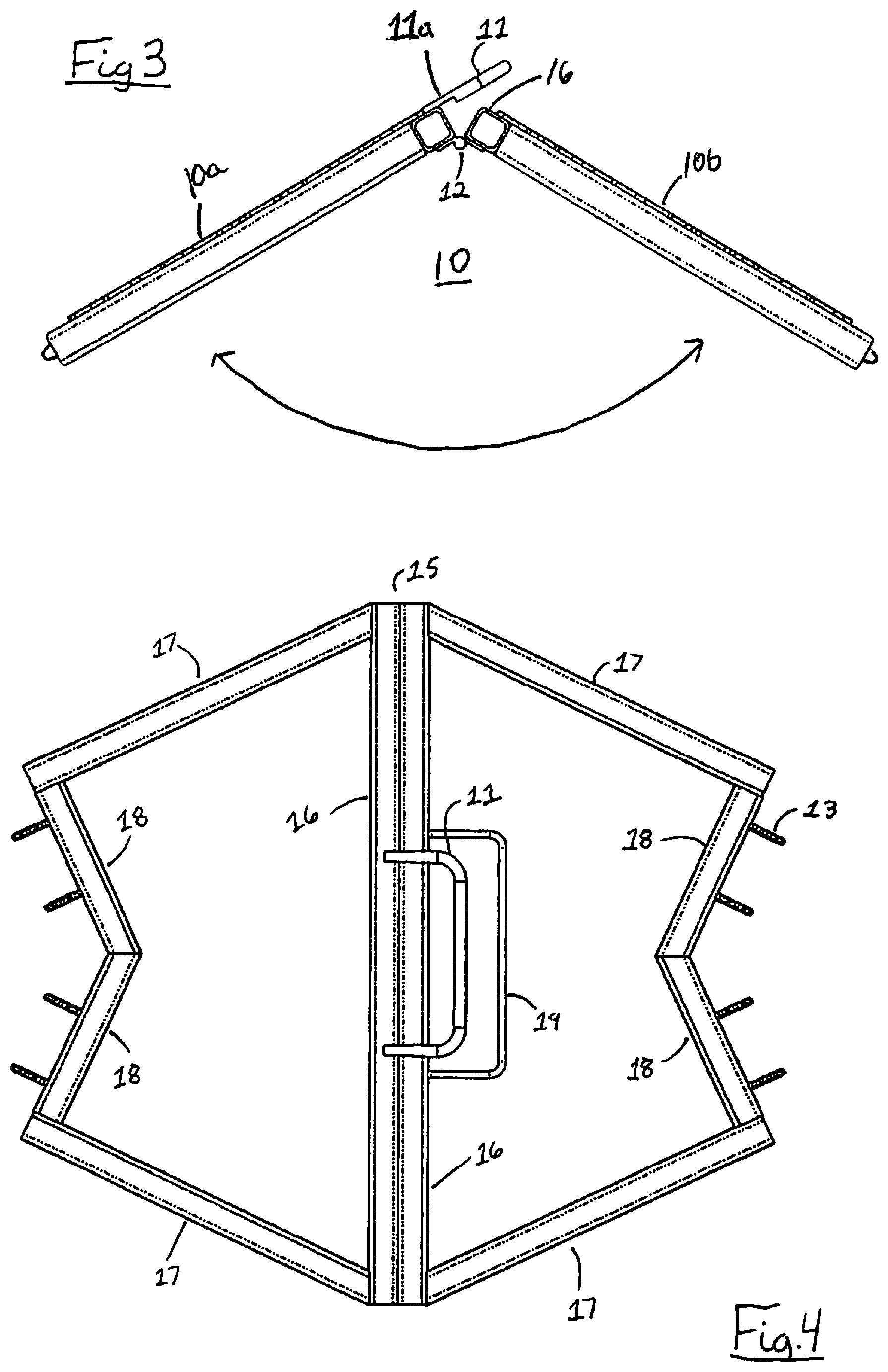 Patent US12599126 Figure 2 – Foldable tree stand