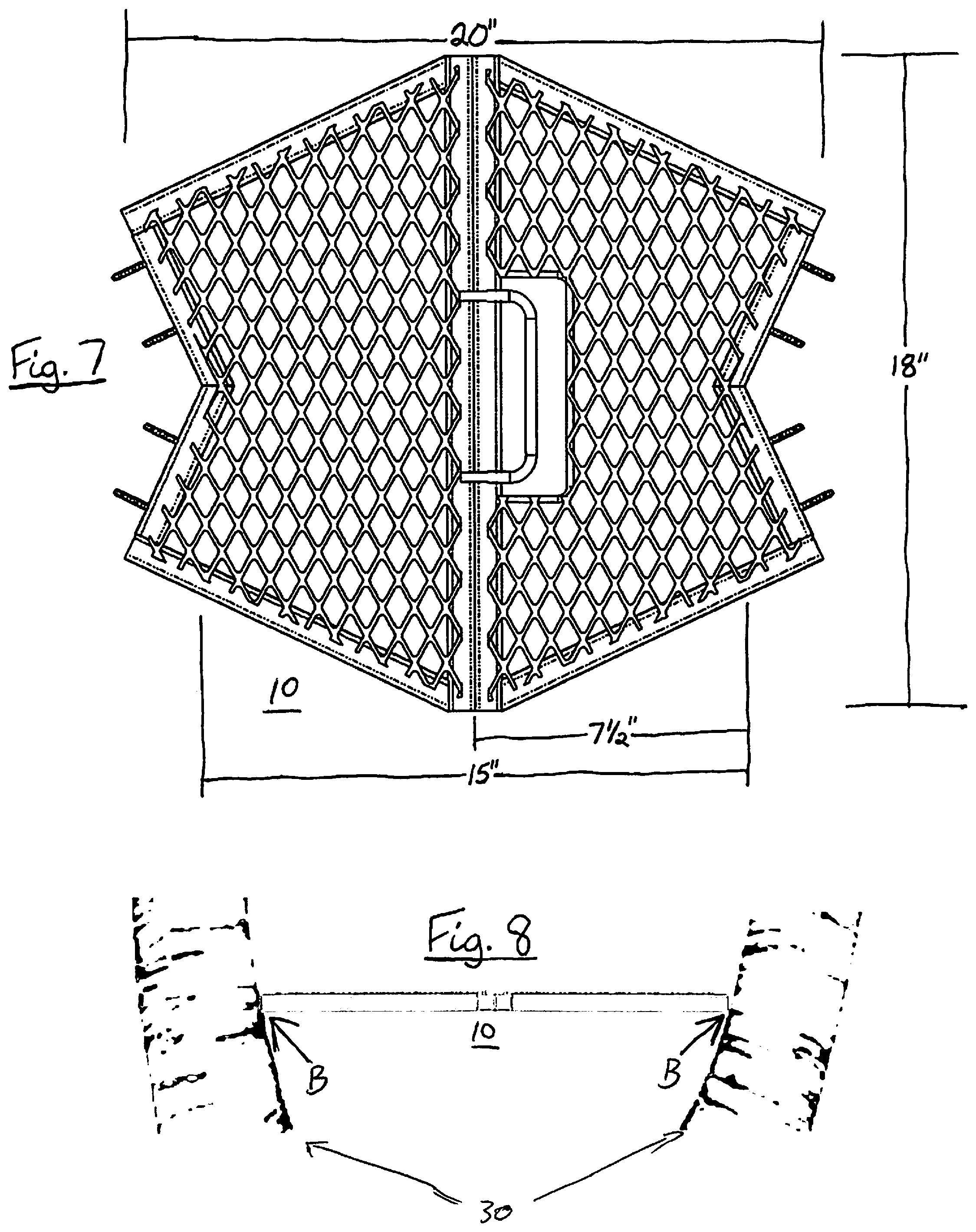 Patent US12599126 Figure 4 – Foldable tree stand