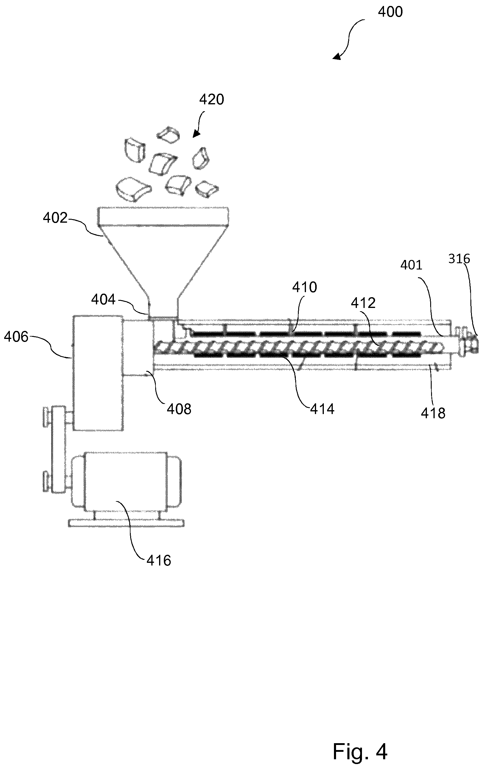 Patent US12599164 Figure 4 – Aerosol-generating article comprising an aerosol-cooling element