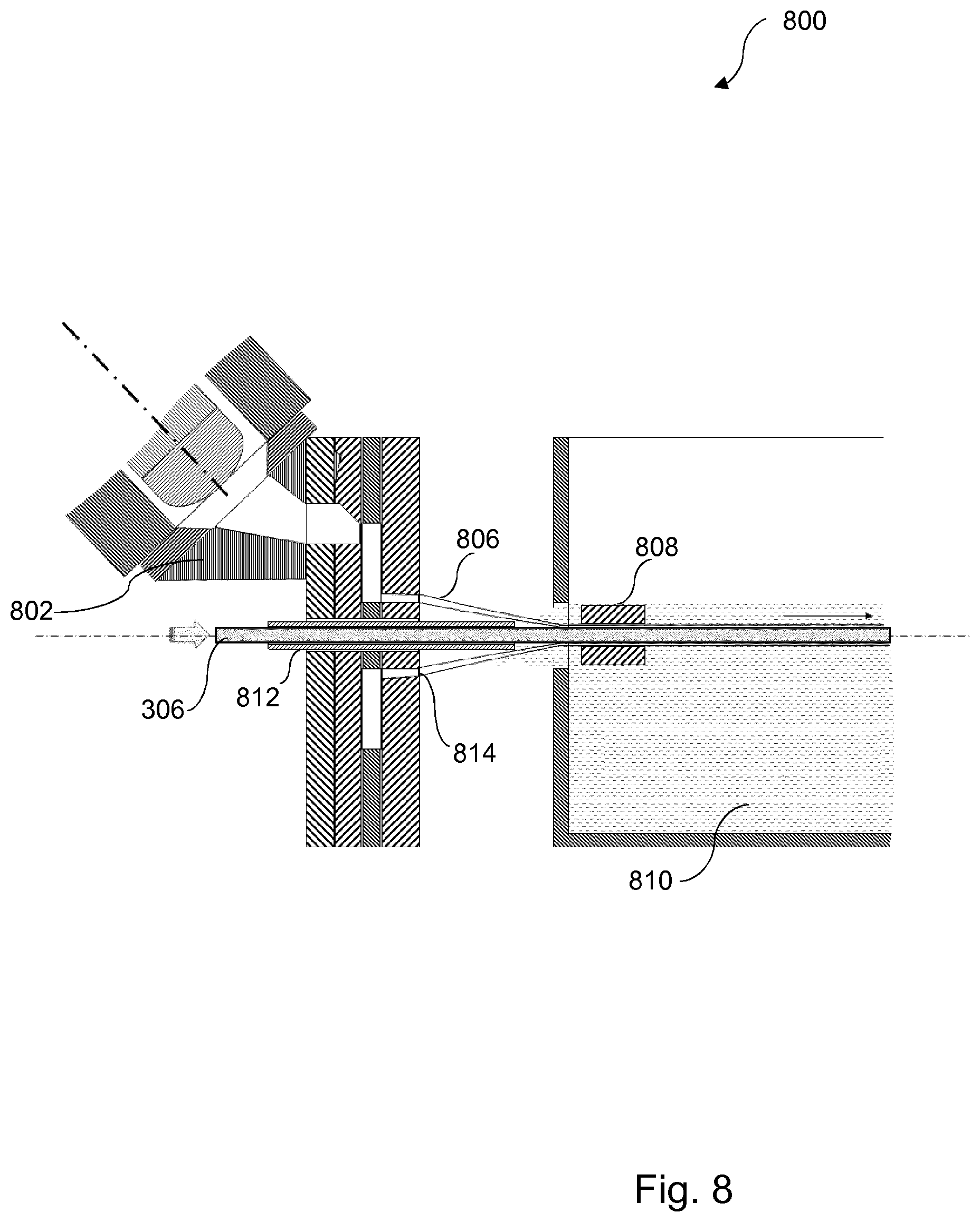 Patent US12599164 Figure 8 – Aerosol-generating article comprising an aerosol-cooling element