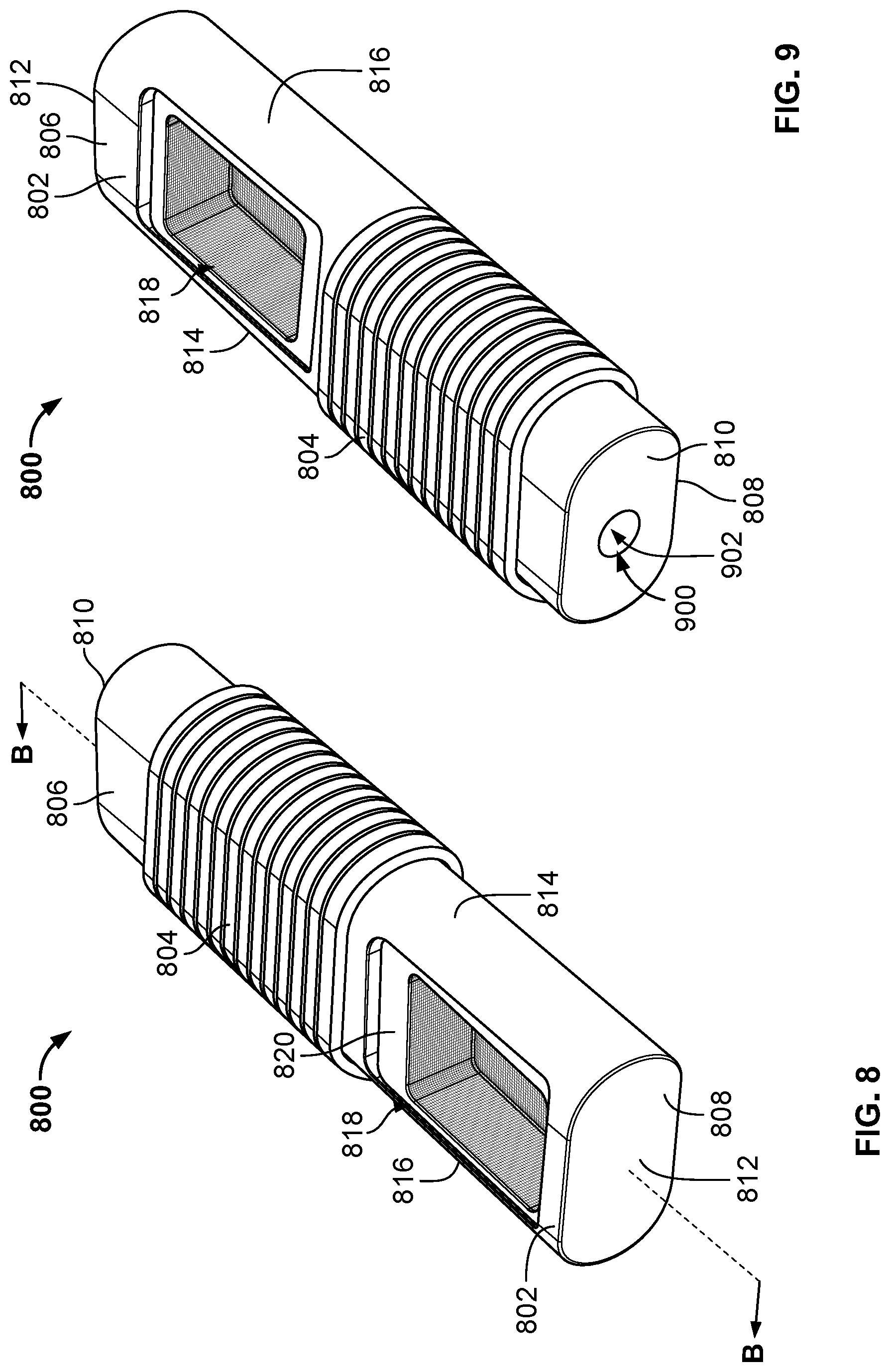 Patent US12599166 Figure 5 – Smoking pipes