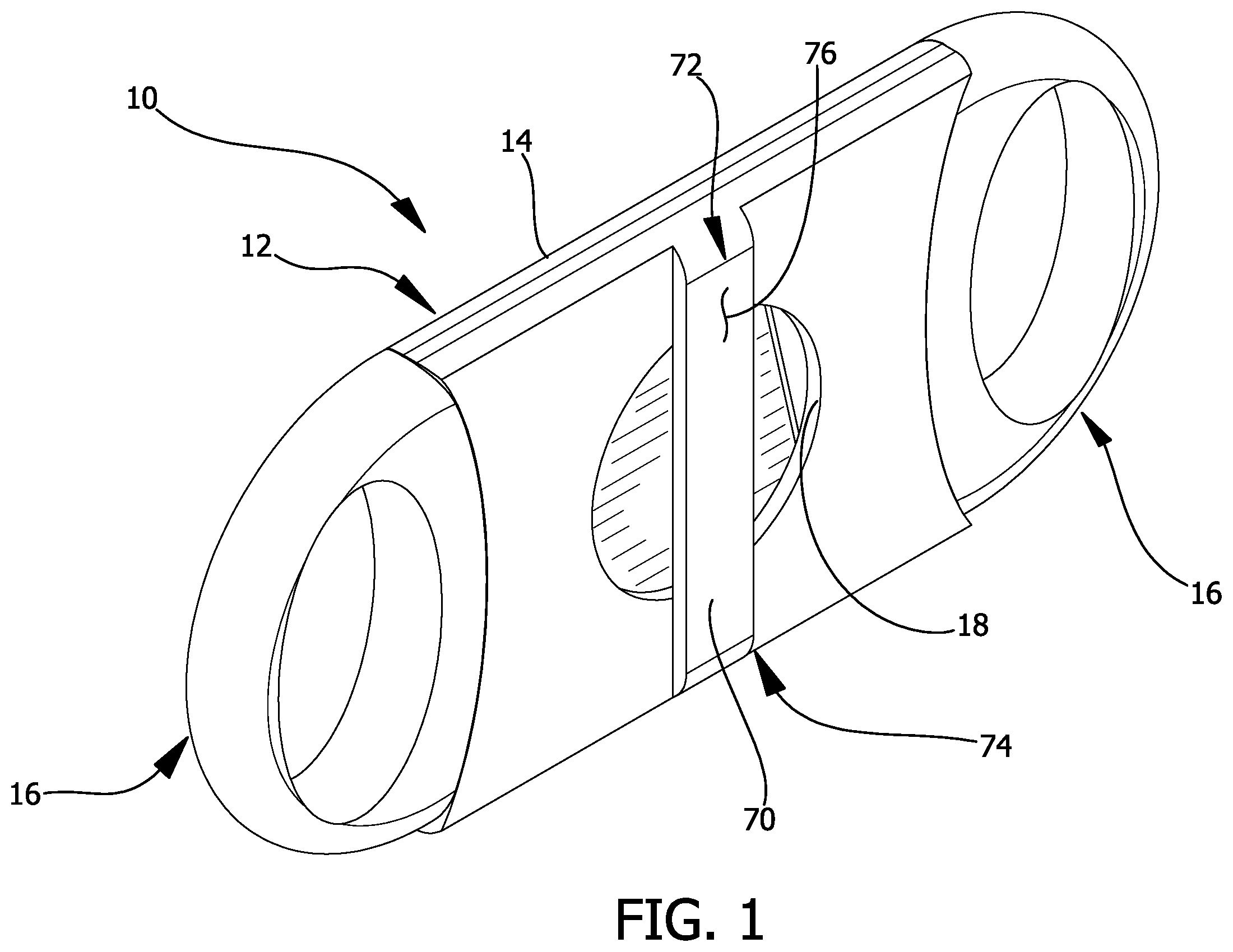 Patent US12599167 Figure 1 – Cigar trimmer limiting device