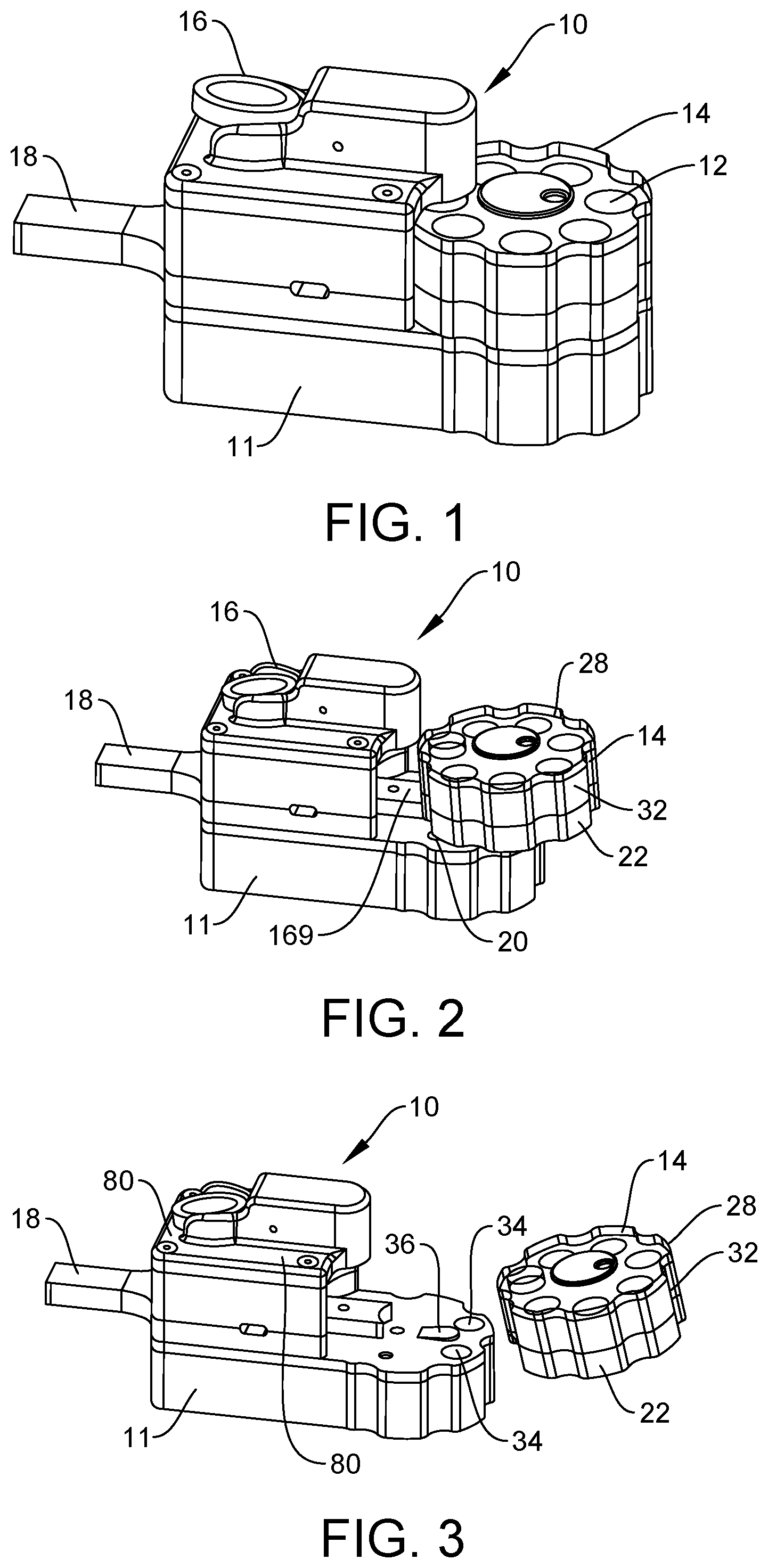 Patent US12599171 Figure 1 – Multi-portion vaping device