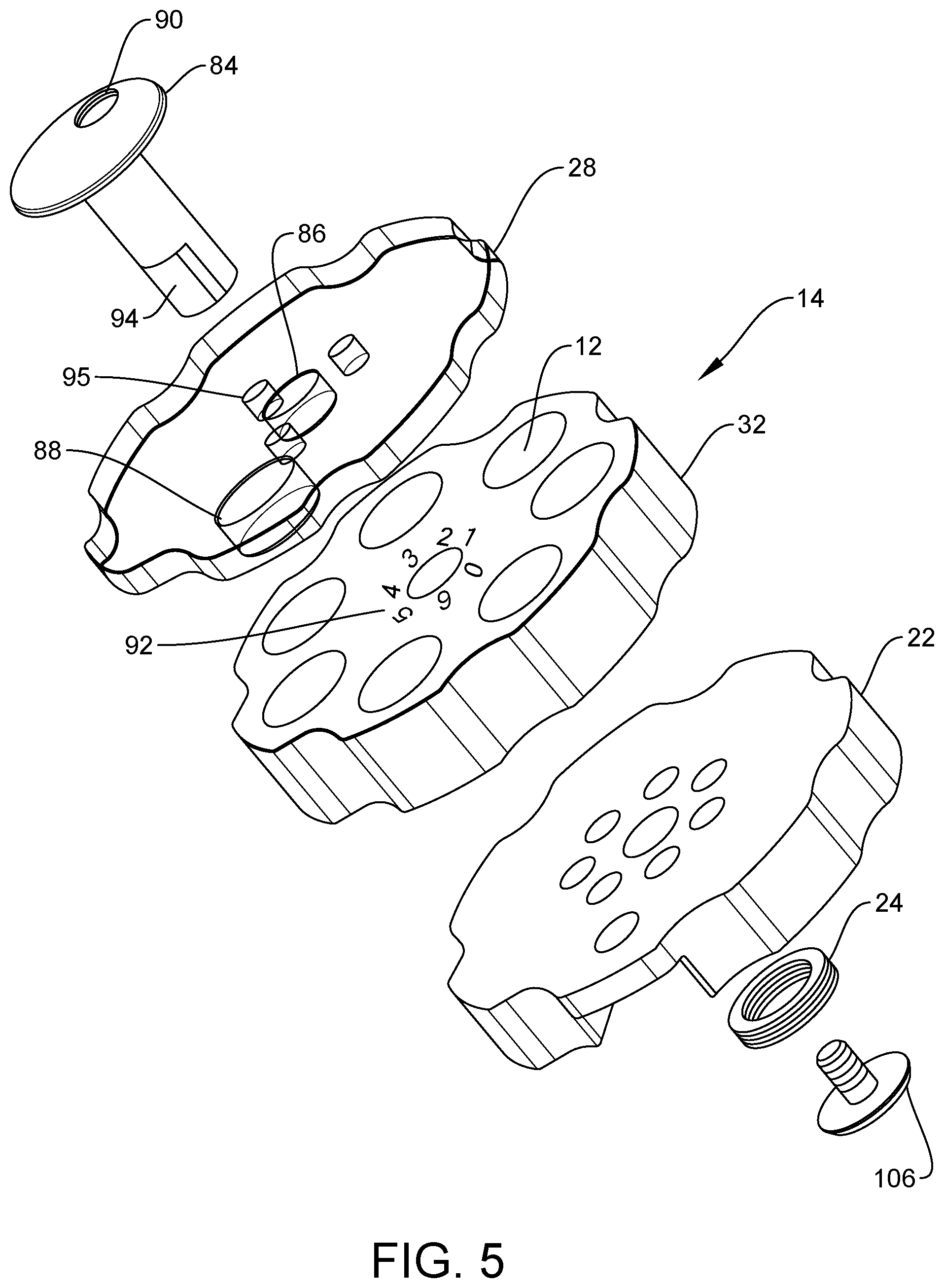 Patent US12599171 Figure 3 – Multi-portion vaping device