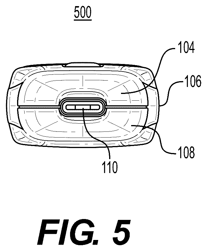 Patent US12599172 Figure 5 – Nicotine pod assemblies and nicotine e-vaping devices