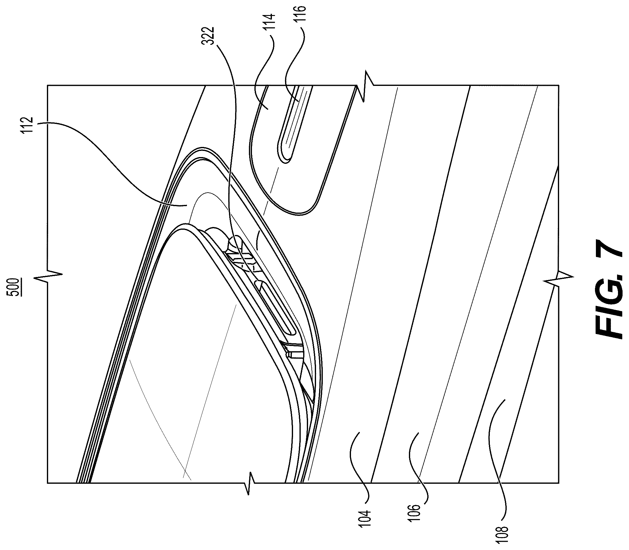 Patent US12599172 Figure 7 – Nicotine pod assemblies and nicotine e-vaping devices