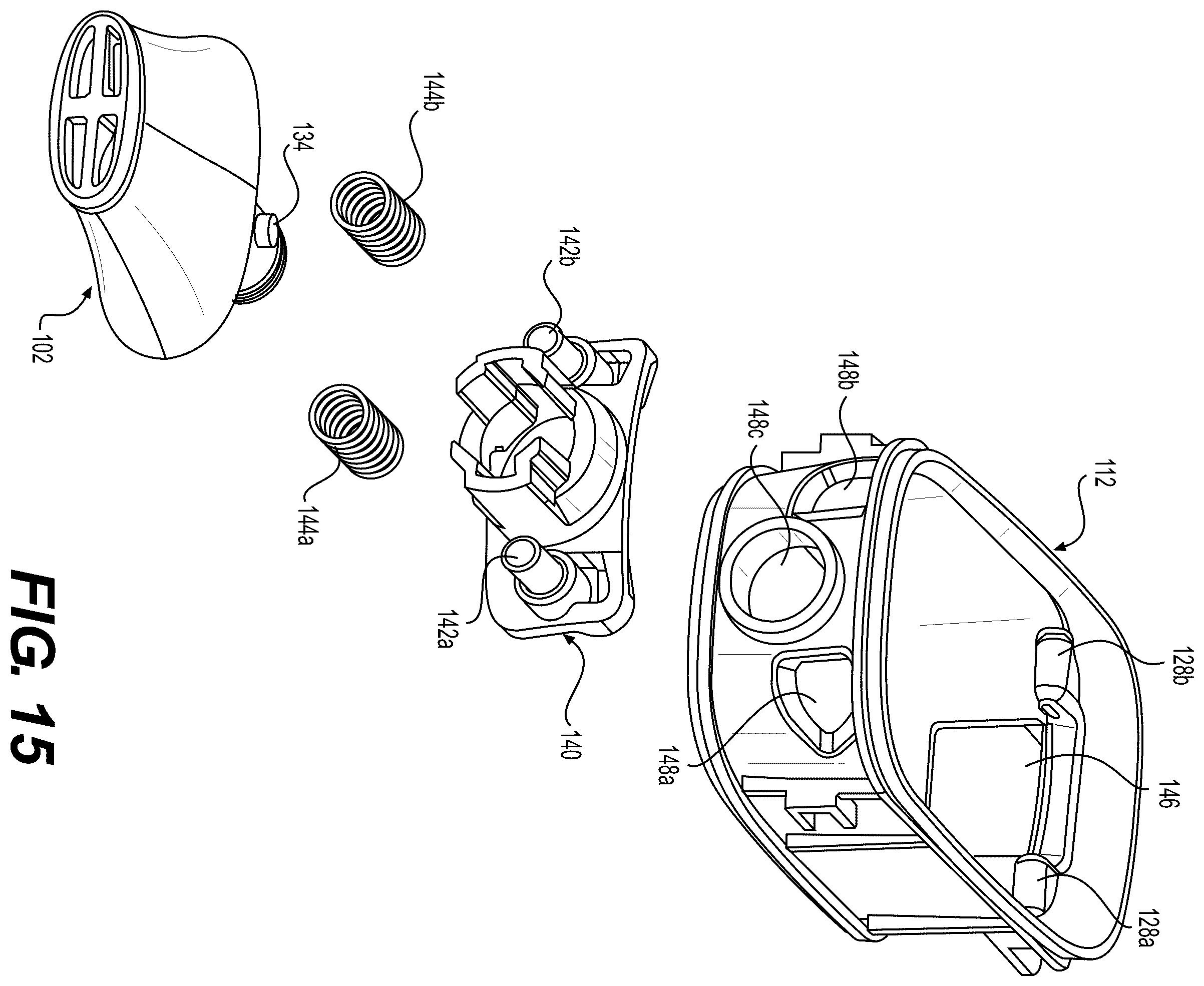 Patent US12599172 Figure 15 – Nicotine pod assemblies and nicotine e-vaping devices