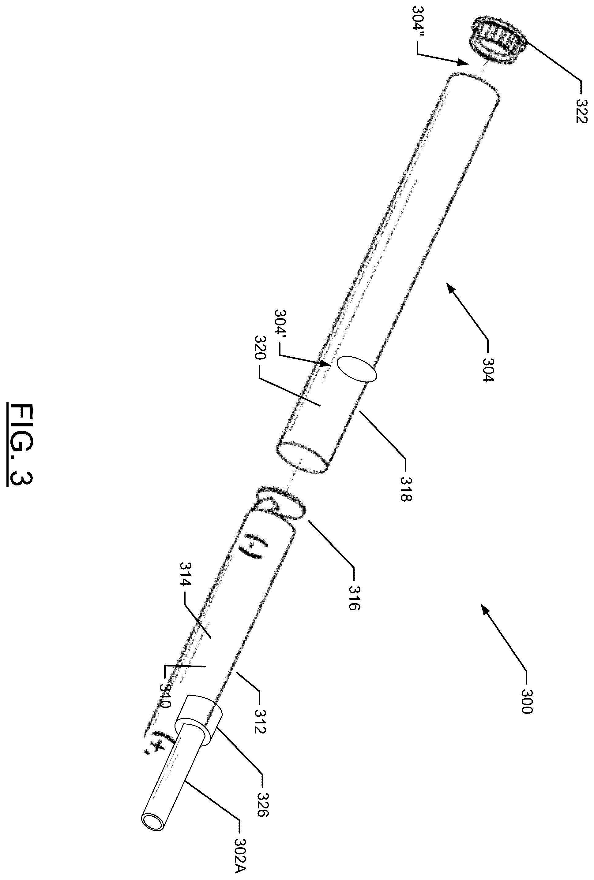 Patent US12599176 Figure 3 – Aerosol delivery device including a wirelessly-heated atomizer and related method