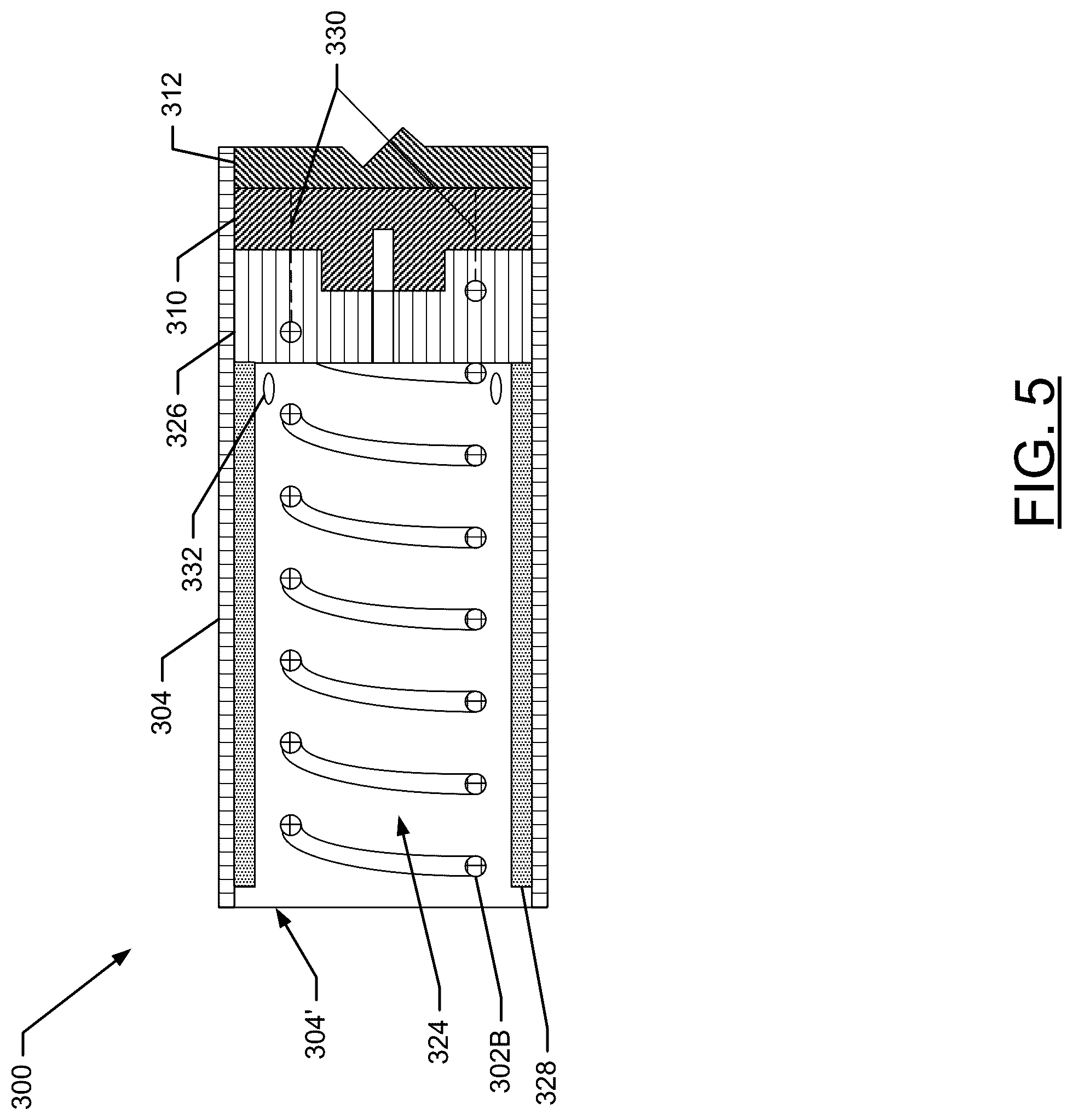 Patent US12599176 Figure 5 – Aerosol delivery device including a wirelessly-heated atomizer and related method
