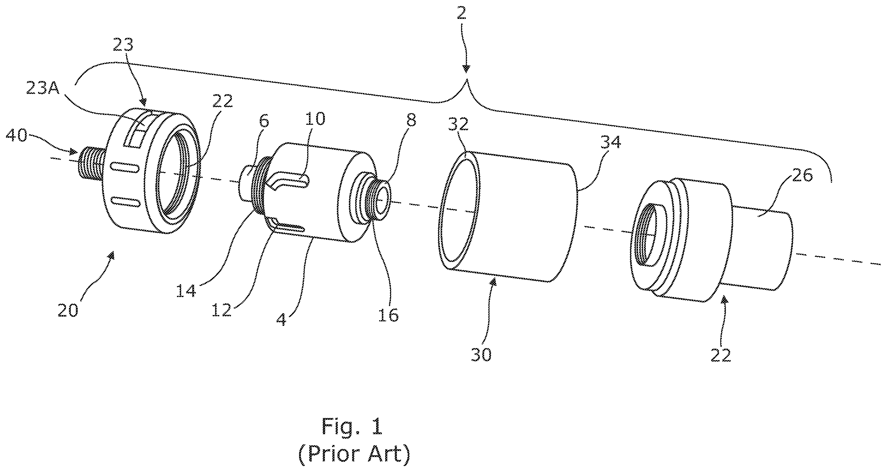 Patent US12599177 Figure 1 – Mouthpiece assembly for an inhalation device including a replaceable substrate component, and a replaceable substrate component therefor