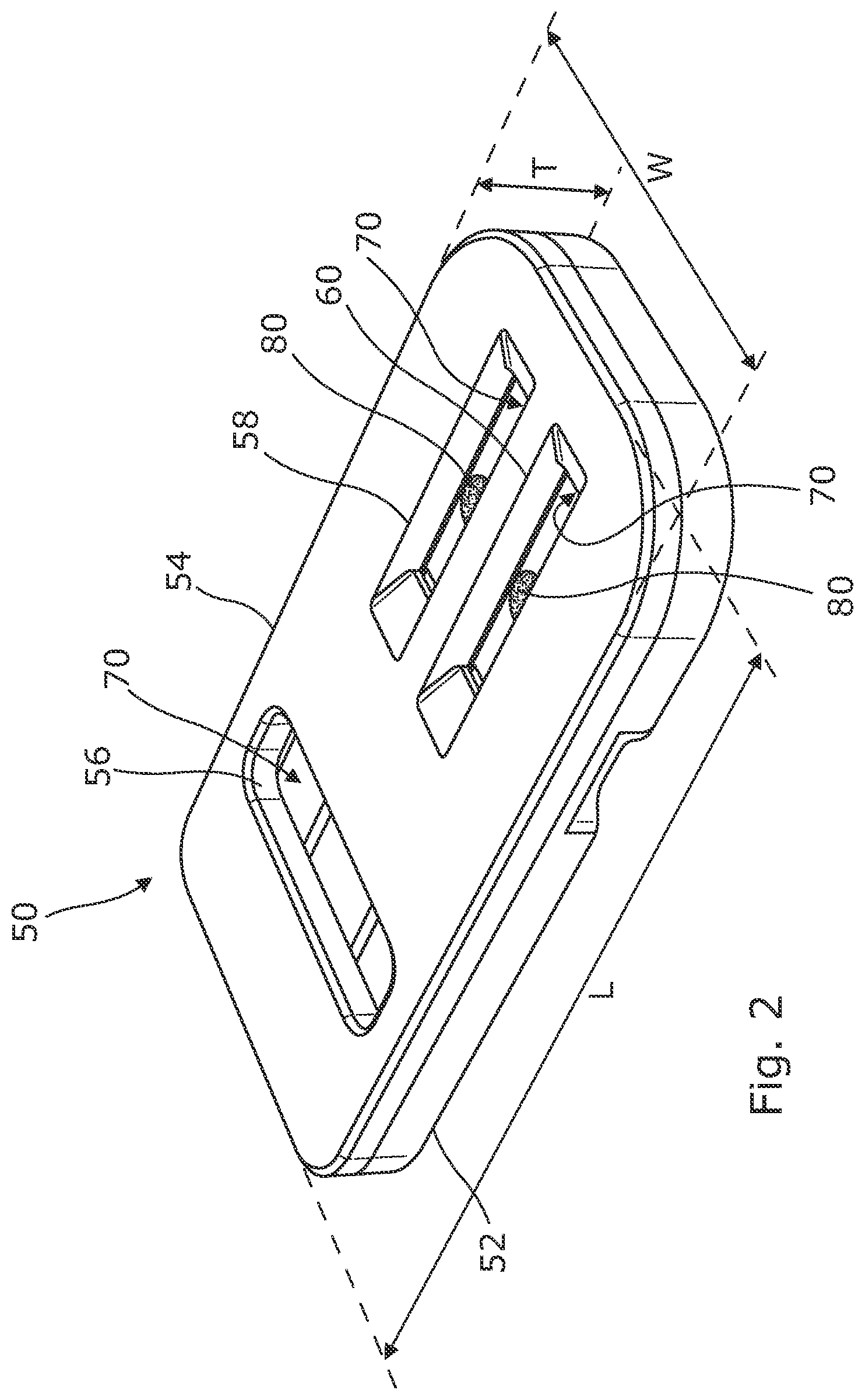 Patent US12599177 Figure 2 – Mouthpiece assembly for an inhalation device including a replaceable substrate component, and a replaceable substrate component therefor