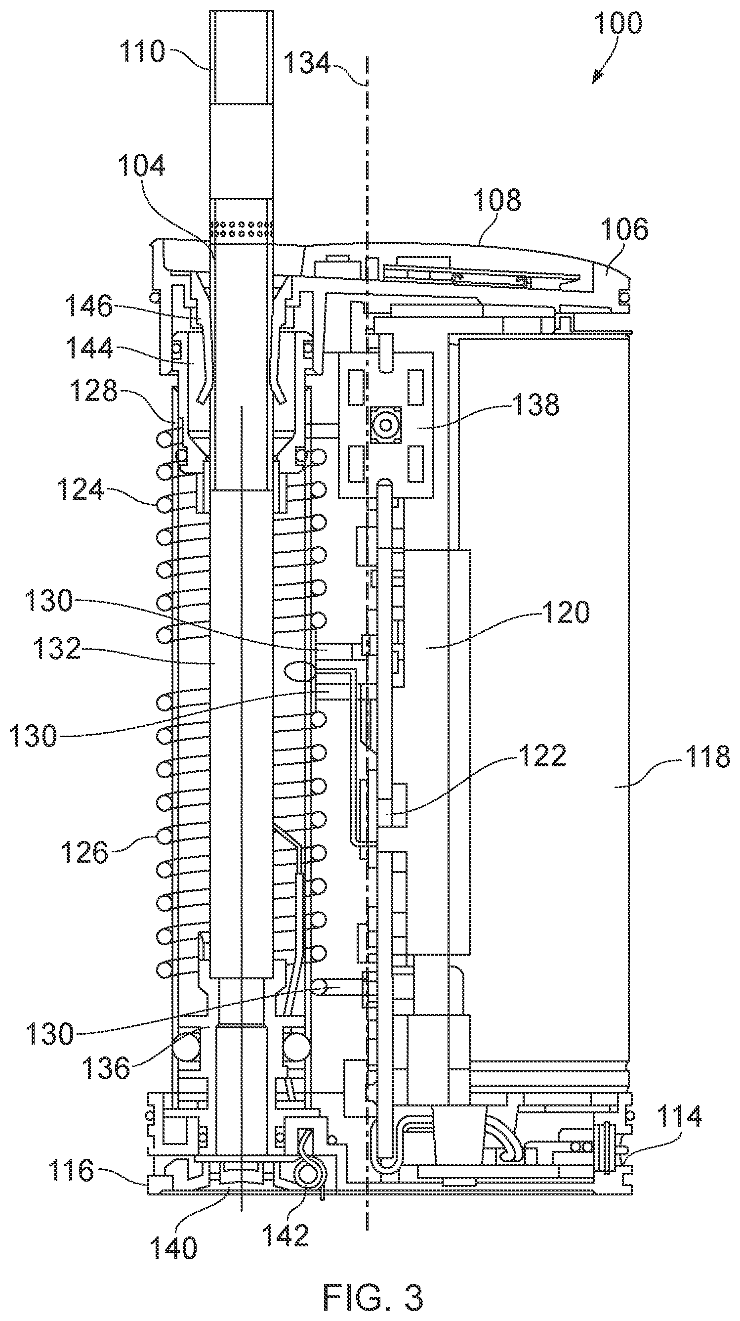 Patent US12599180 Figure 3 – Low-power-consumption aerosol provision device with visual indicator