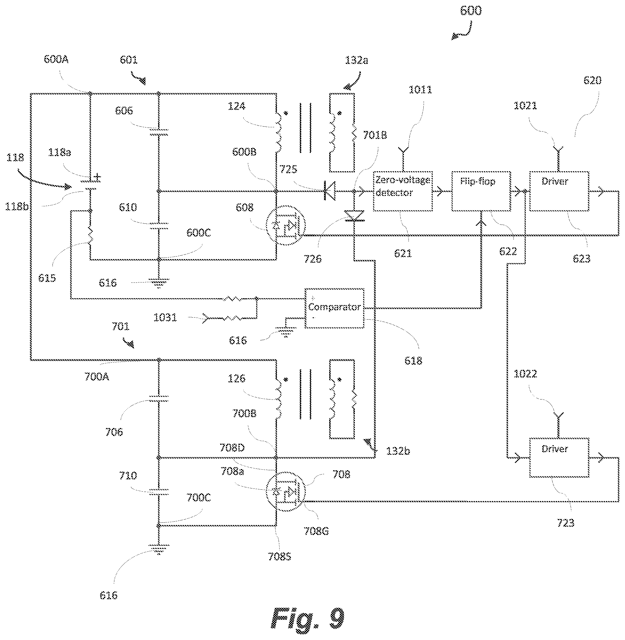 Patent US12599180 Figure 9 – Low-power-consumption aerosol provision device with visual indicator