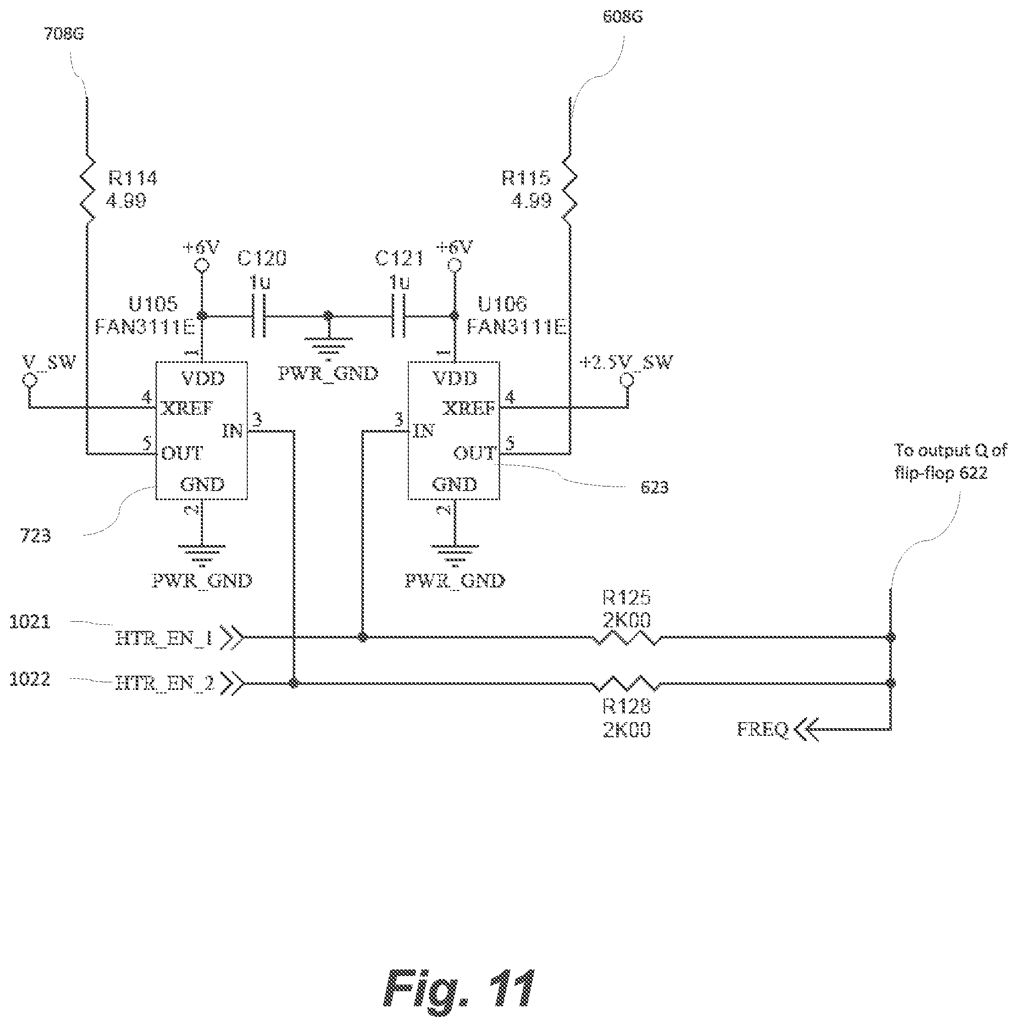 Patent US12599180 Figure 11 – Low-power-consumption aerosol provision device with visual indicator