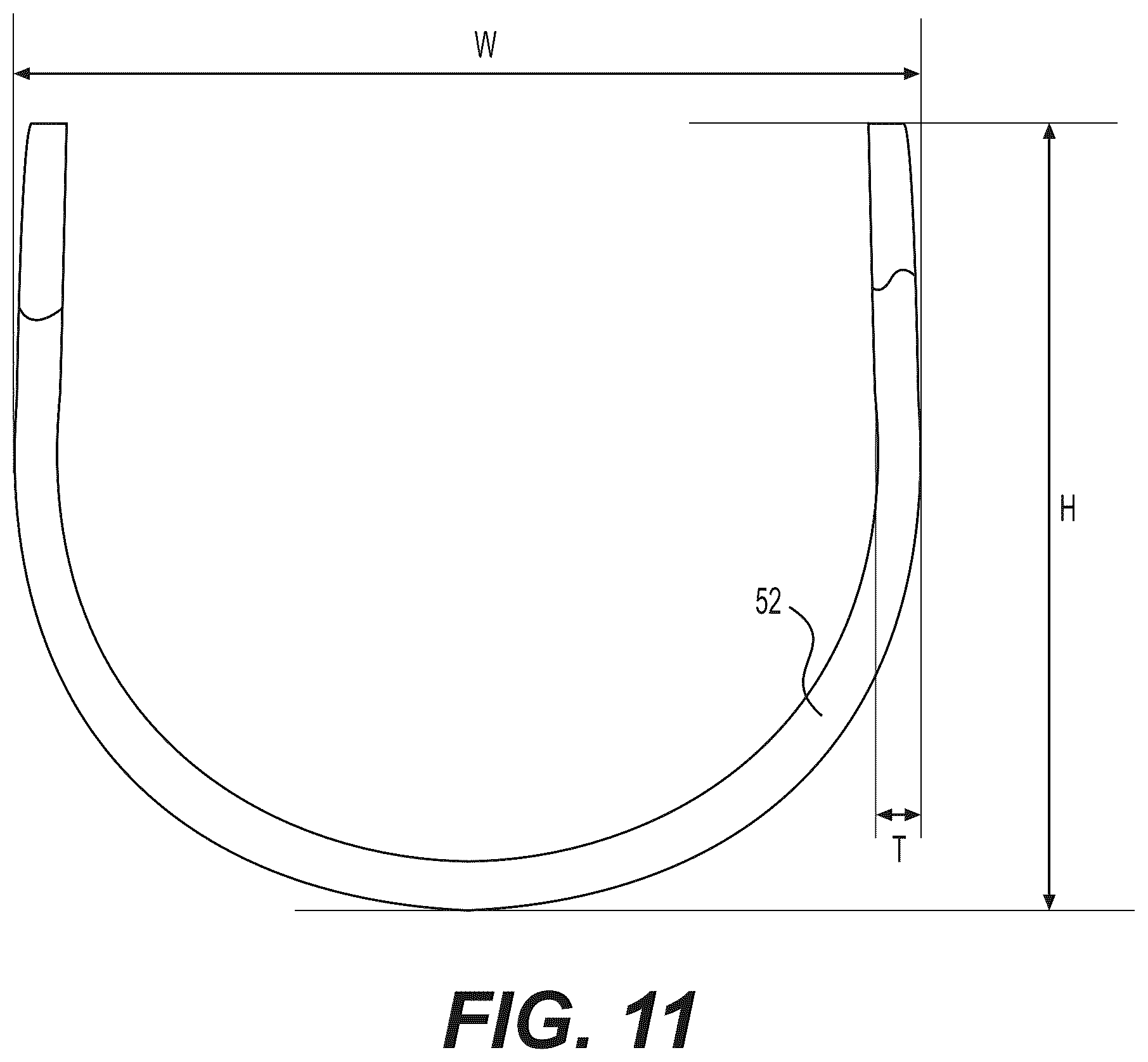 Patent US12599182 Figure 10 – Shaping garment with adjustable low back