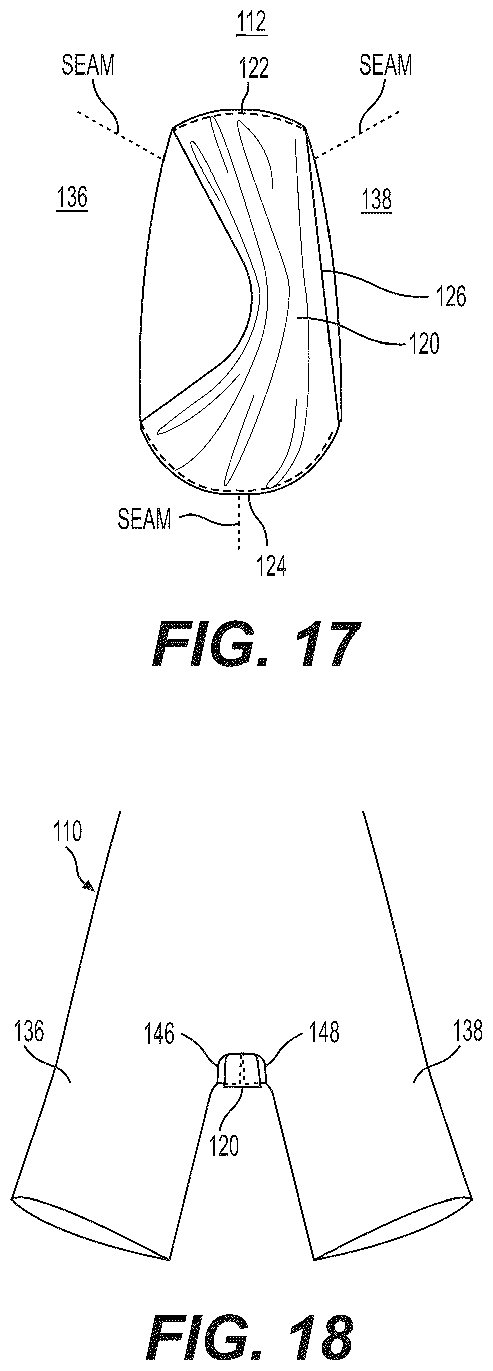 Patent US12599182 Figure 14 – Shaping garment with adjustable low back