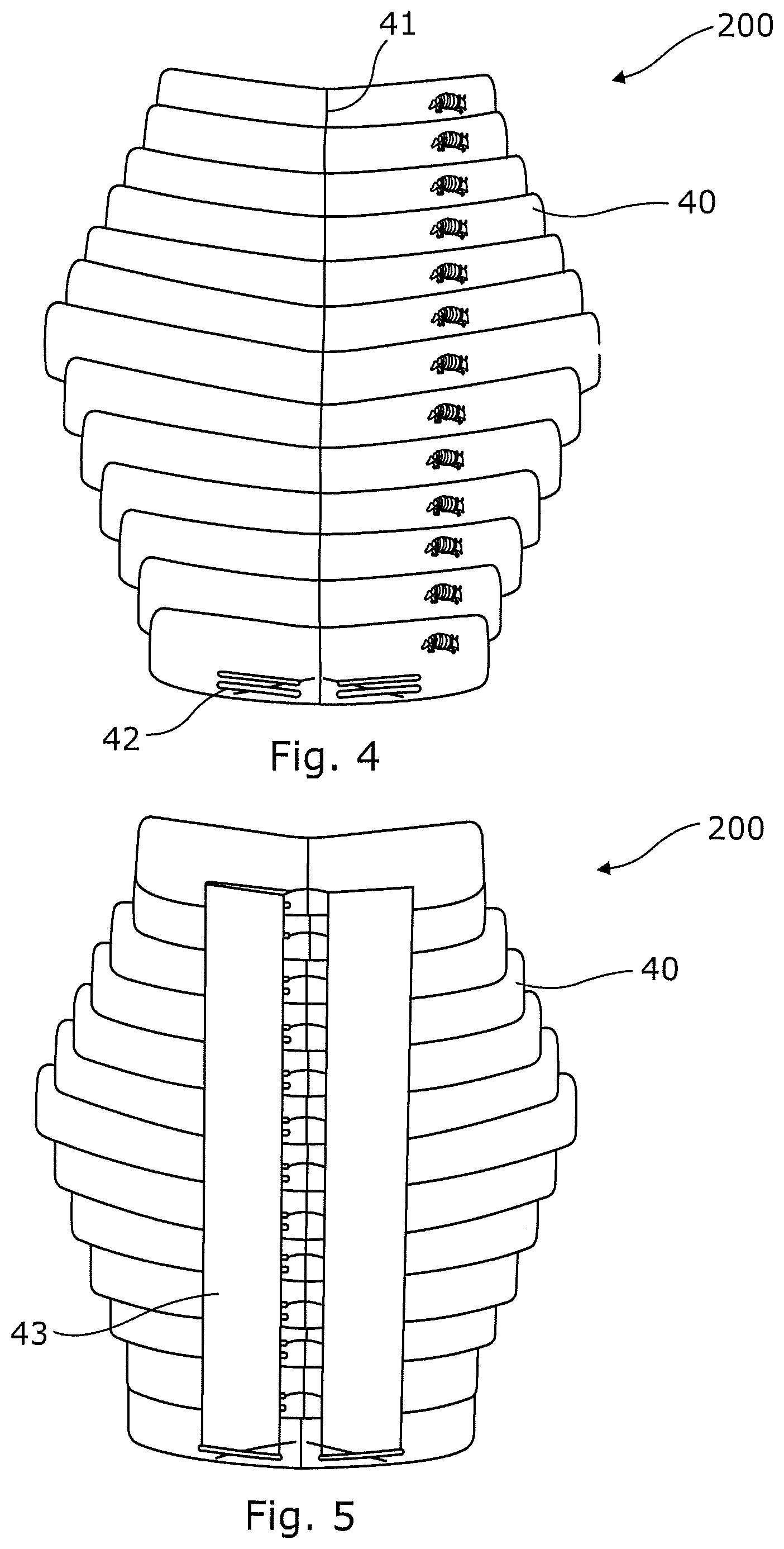 Patent US12599185 Figure 3 – Protective knee pad