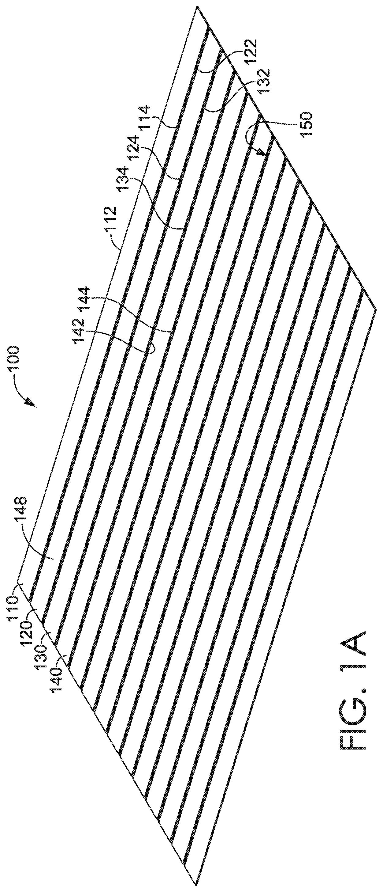 Patent US12599187 Figure 1 – Article with adaptive ventilation