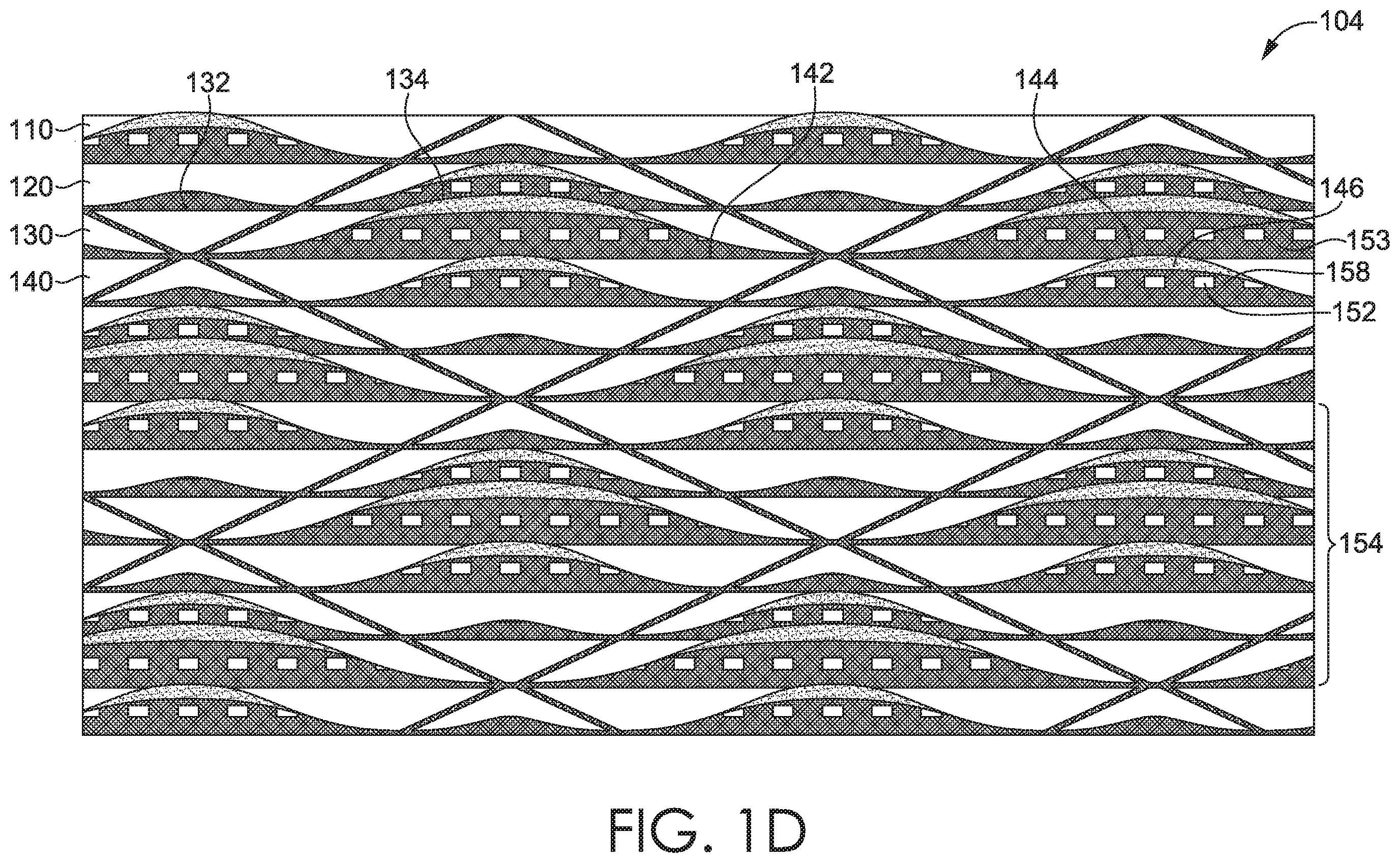 Patent US12599187 Figure 4 – Article with adaptive ventilation