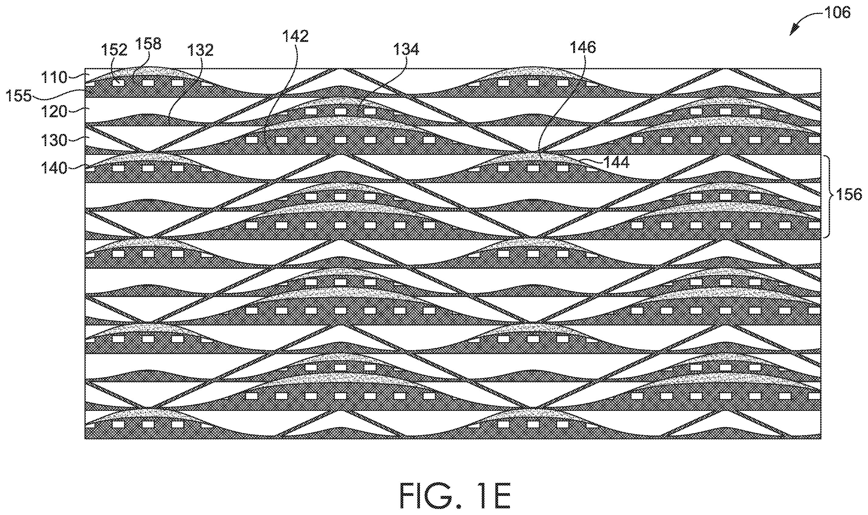 Patent US12599187 Figure 5 – Article with adaptive ventilation