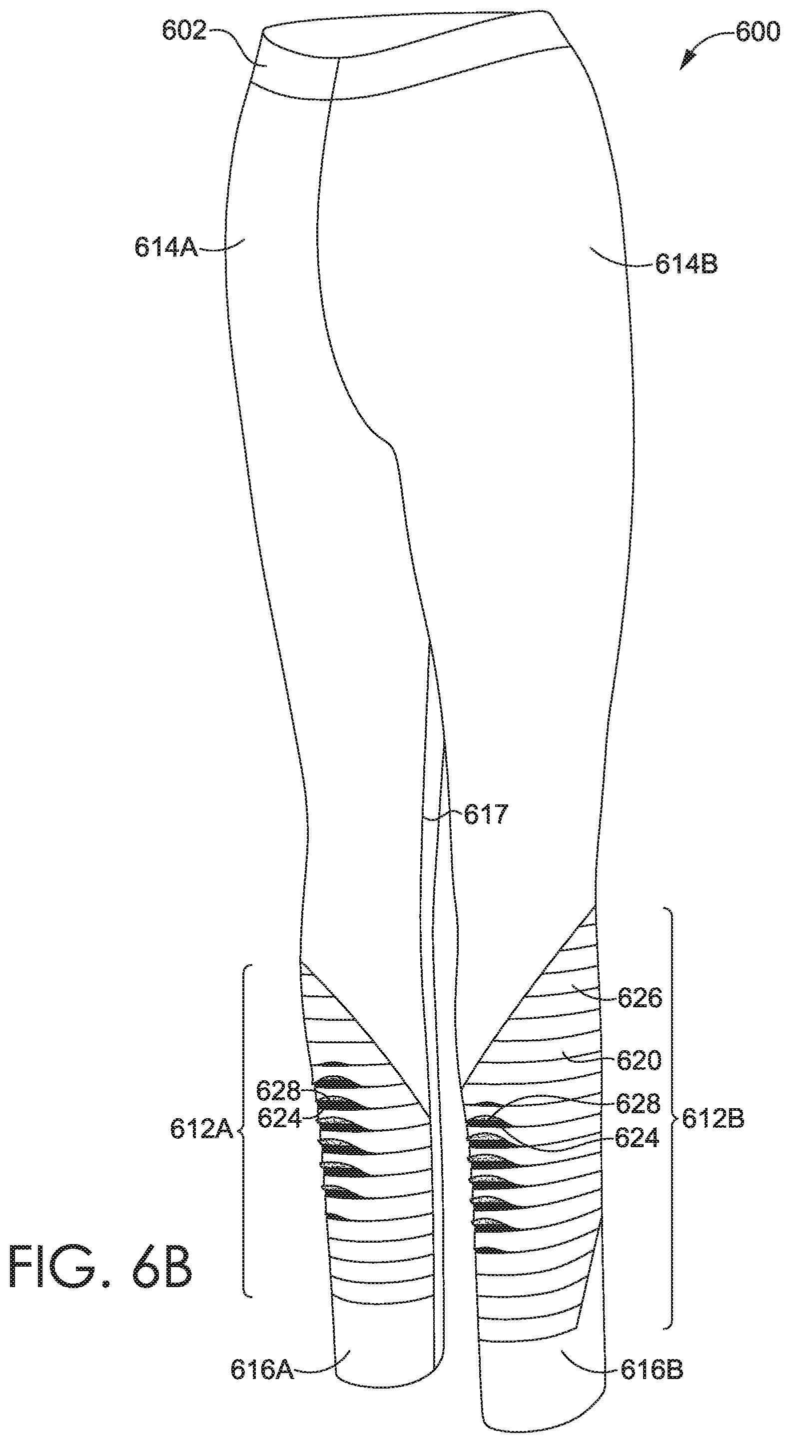 Patent US12599187 Figure 13 – Article with adaptive ventilation