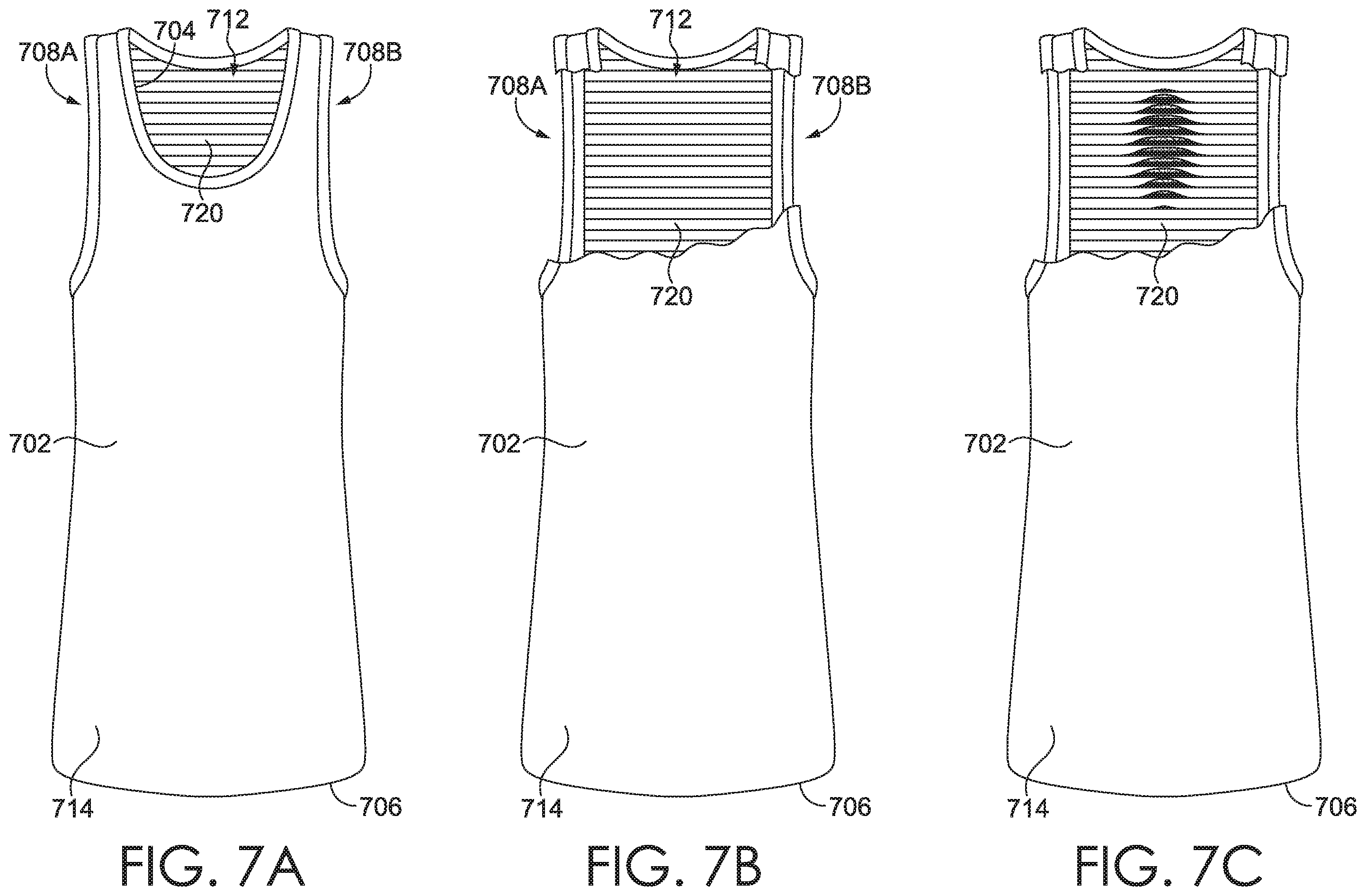 Patent US12599187 Figure 14 – Article with adaptive ventilation