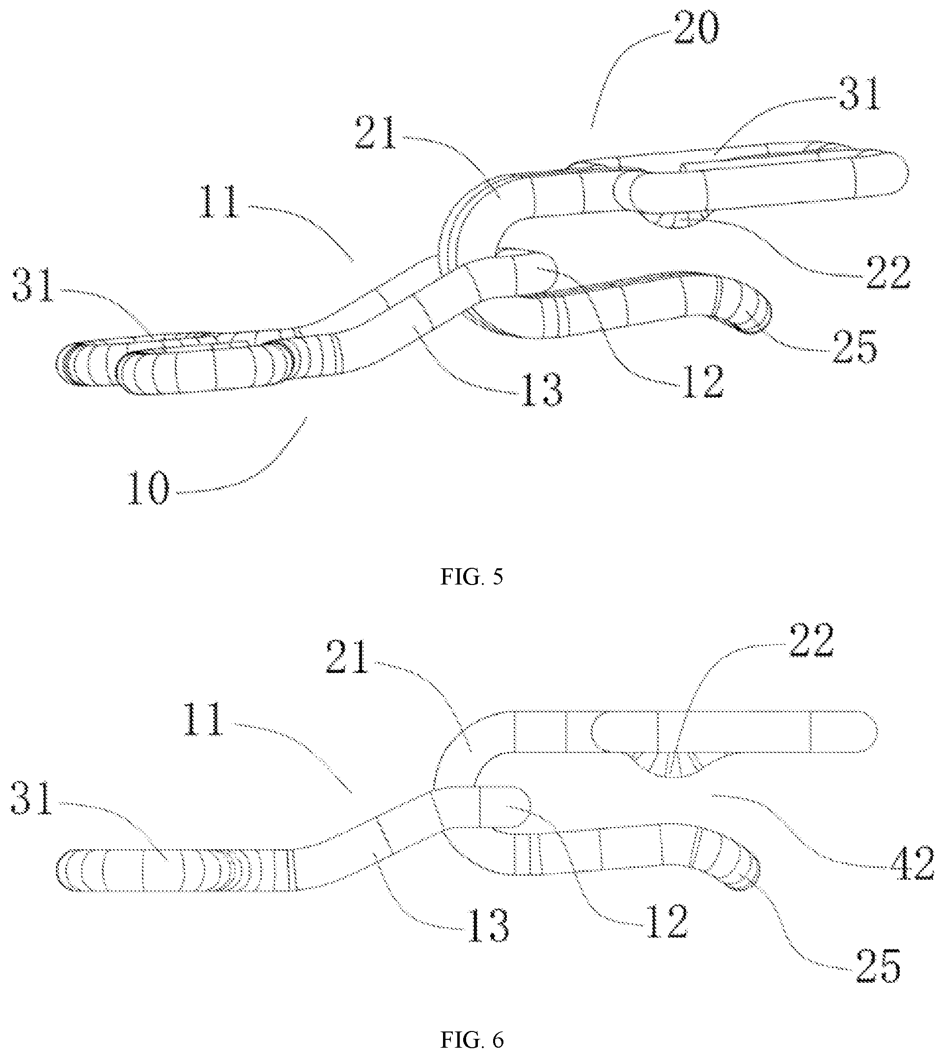 Patent US12599188 Figure 3 – Hook-clasp structure and underwear back clasp