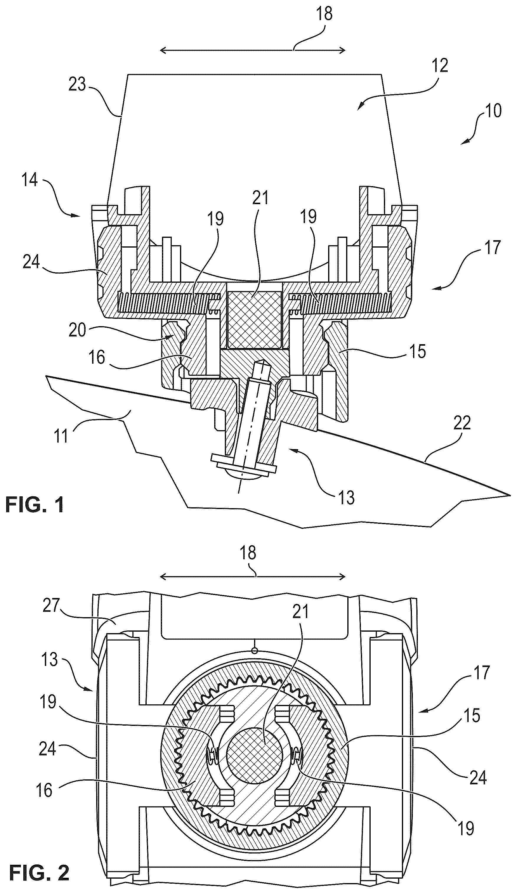 Patent US12599189 Figure 1 – Helmet camera system, fastening device, helmet system, and camera system