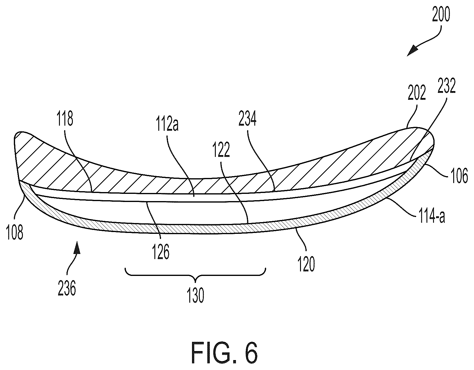 Patent US12599192 Figure 7 – Flexible arch support for footwear