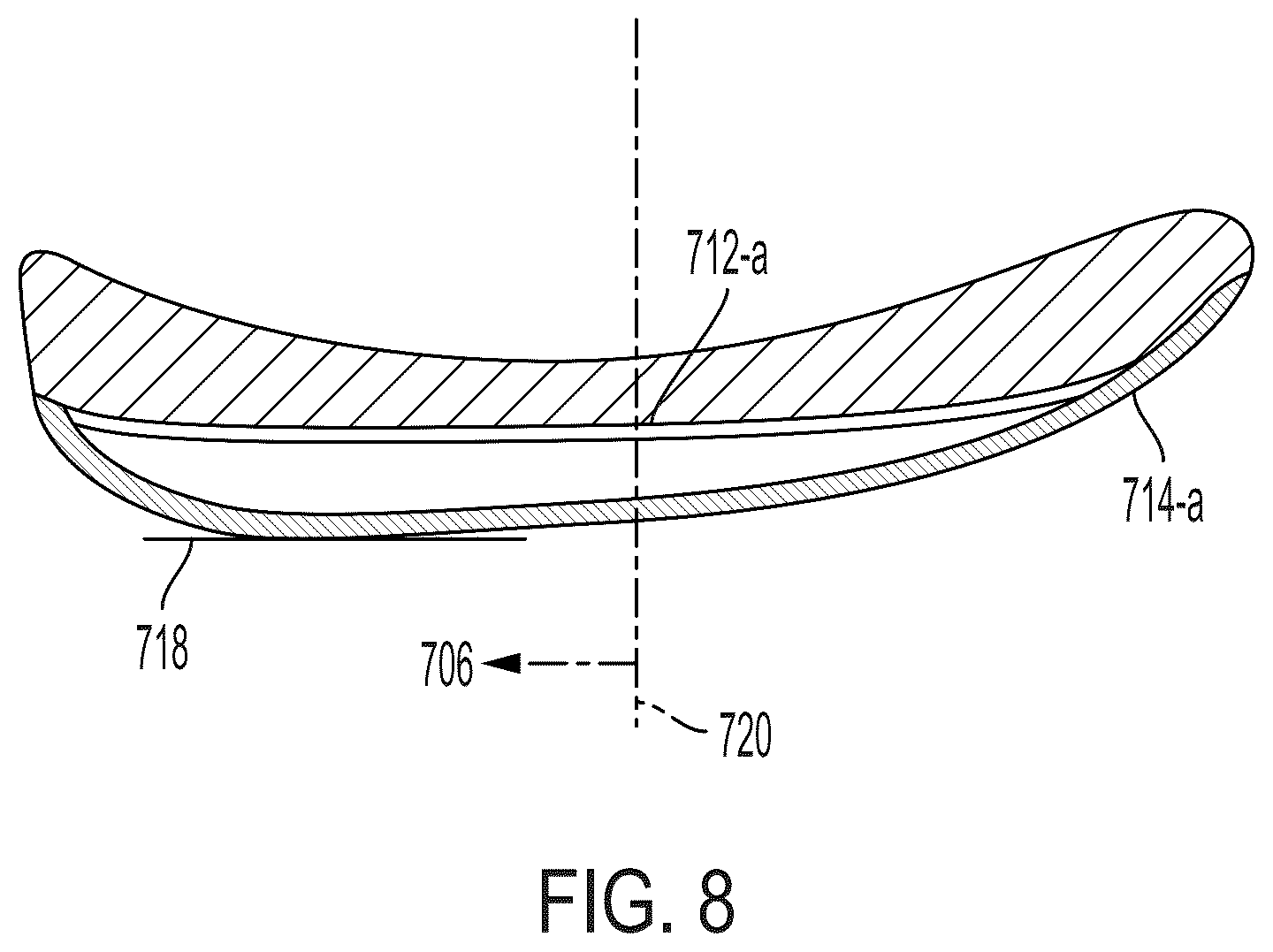 Patent US12599192 Figure 9 – Flexible arch support for footwear