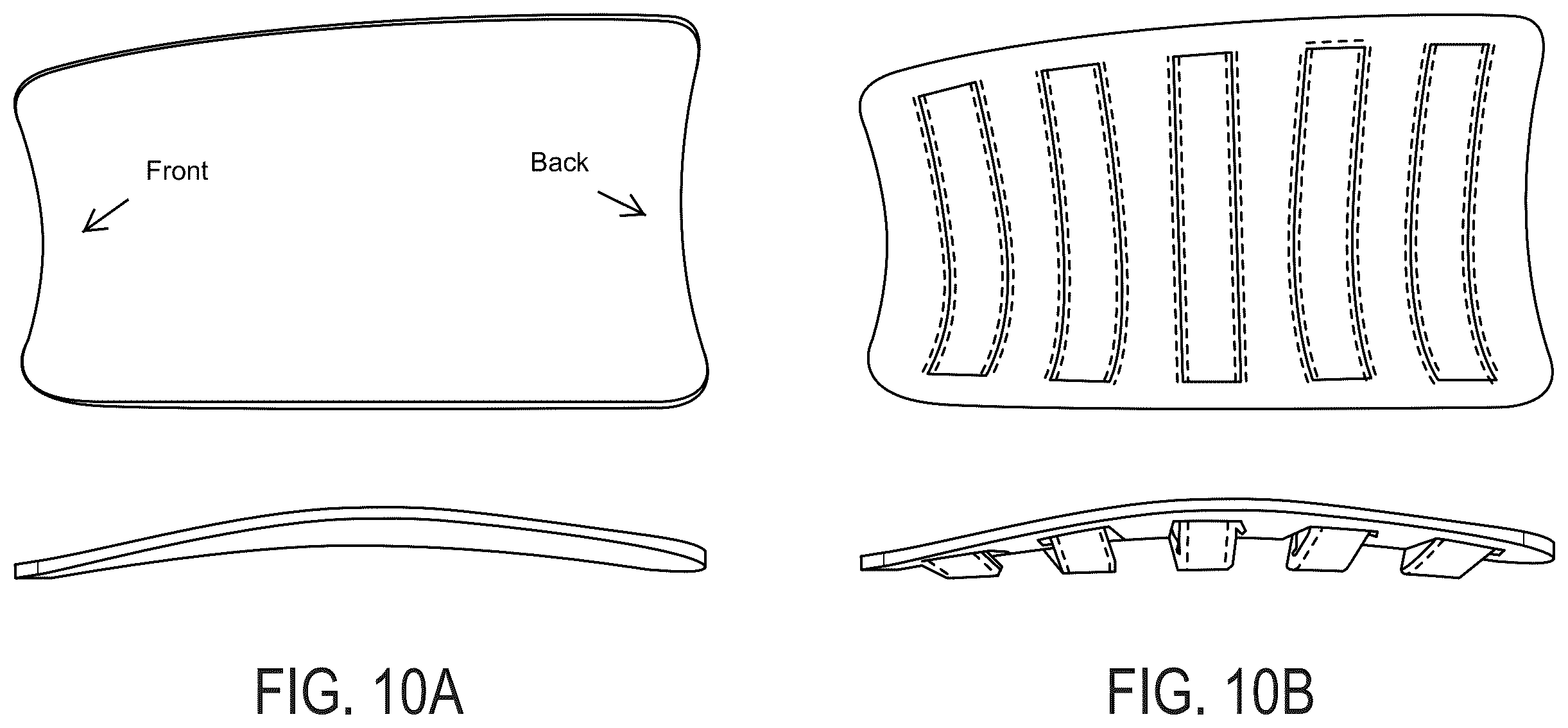 Patent US12599192 Figure 11 – Flexible arch support for footwear
