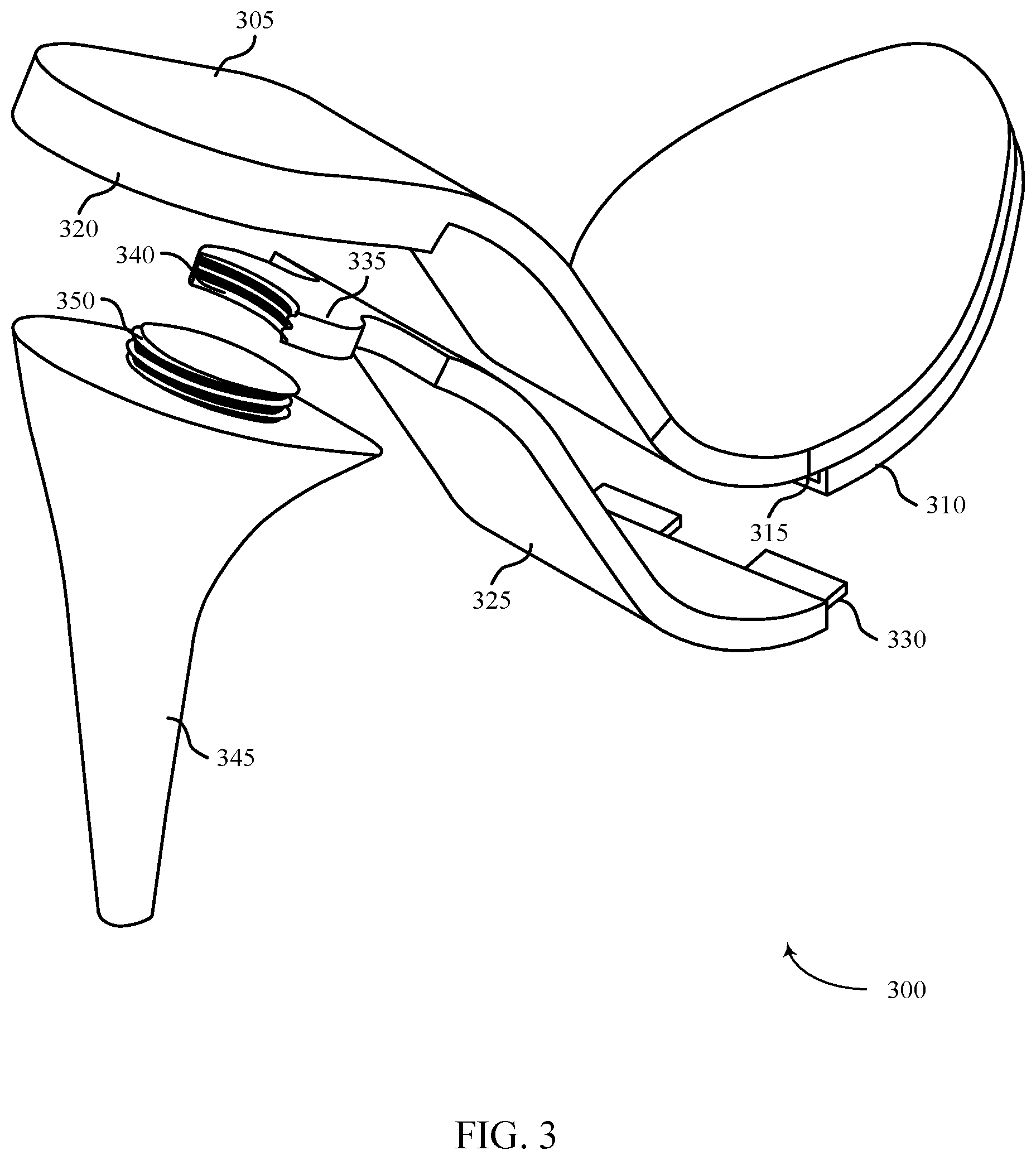Patent US12599195 Figure 3 – Fully convertible high heel-to-flat shoe