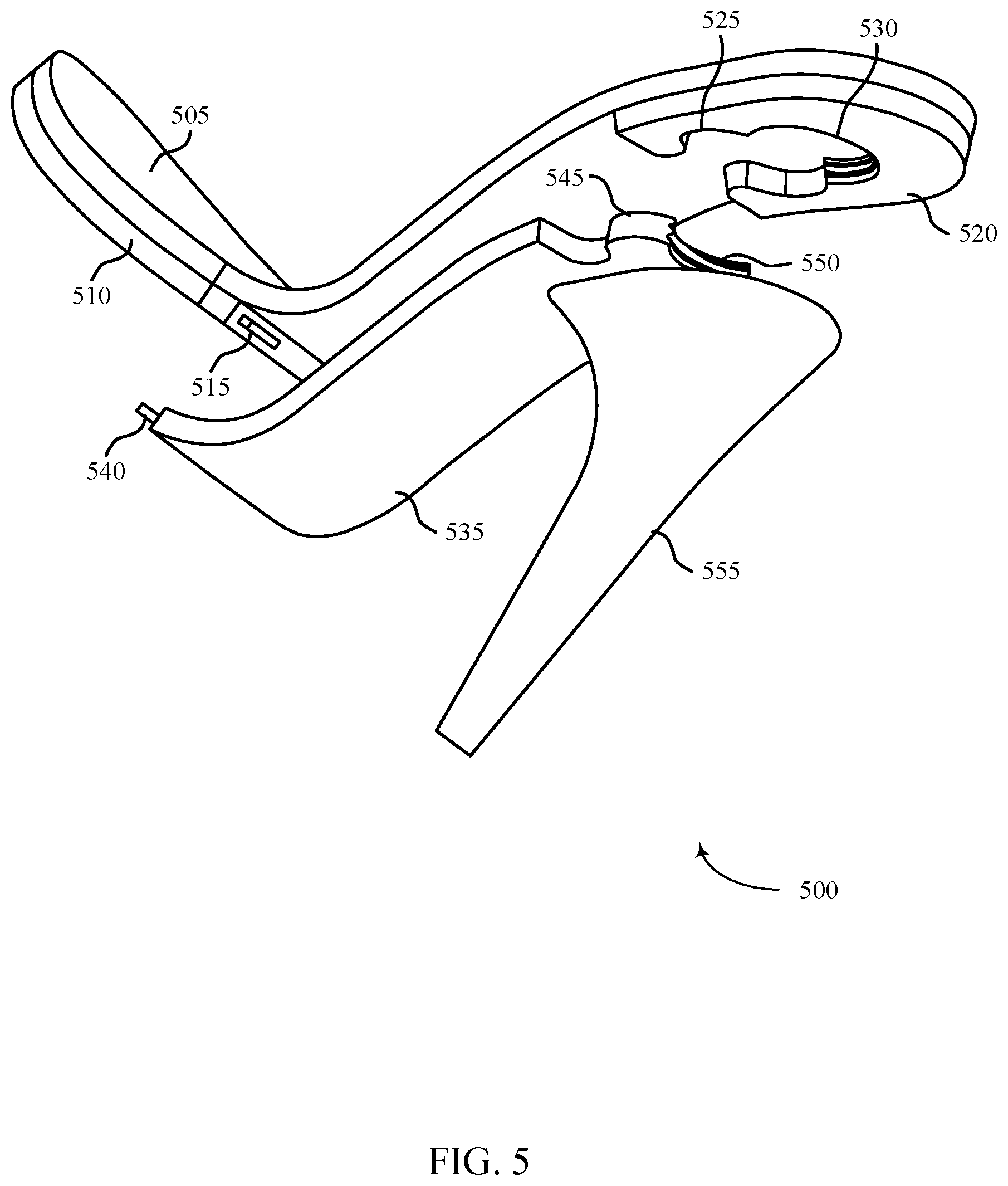 Patent US12599195 Figure 5 – Fully convertible high heel-to-flat shoe