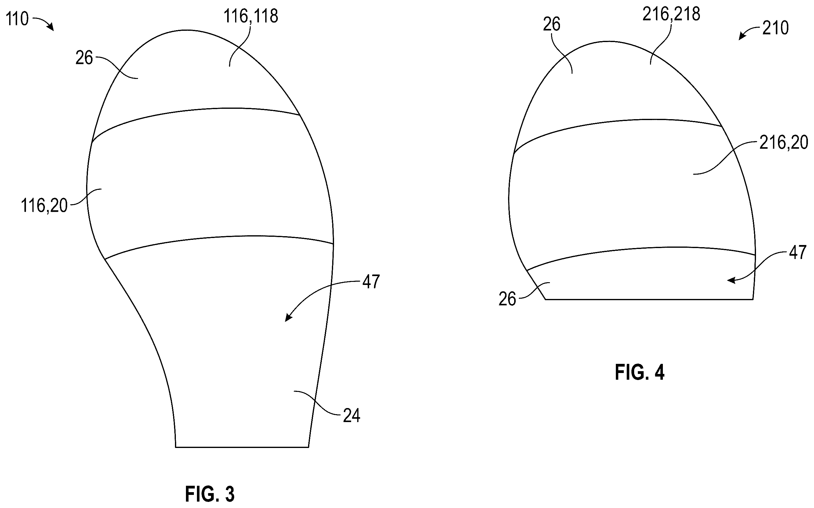 Patent US12599196 Figure 2 – Device for an article of footwear including a frame with a footwear plate