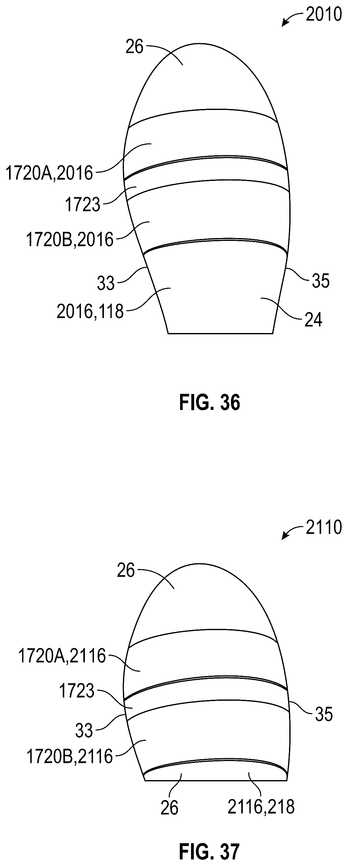 Patent US12599196 Figure 18 – Device for an article of footwear including a frame with a footwear plate